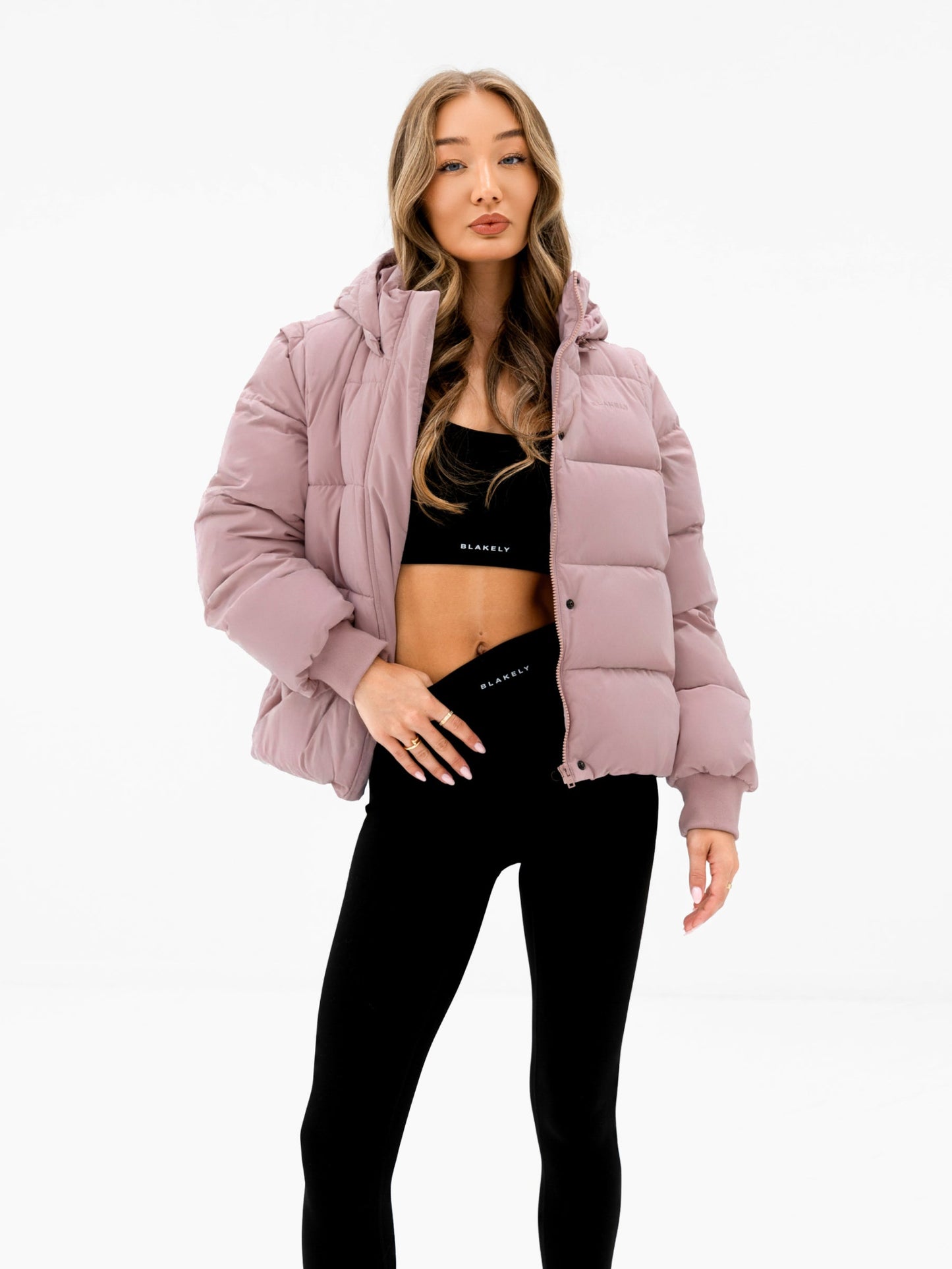 Multiway Puffer Coat 2 - Pink