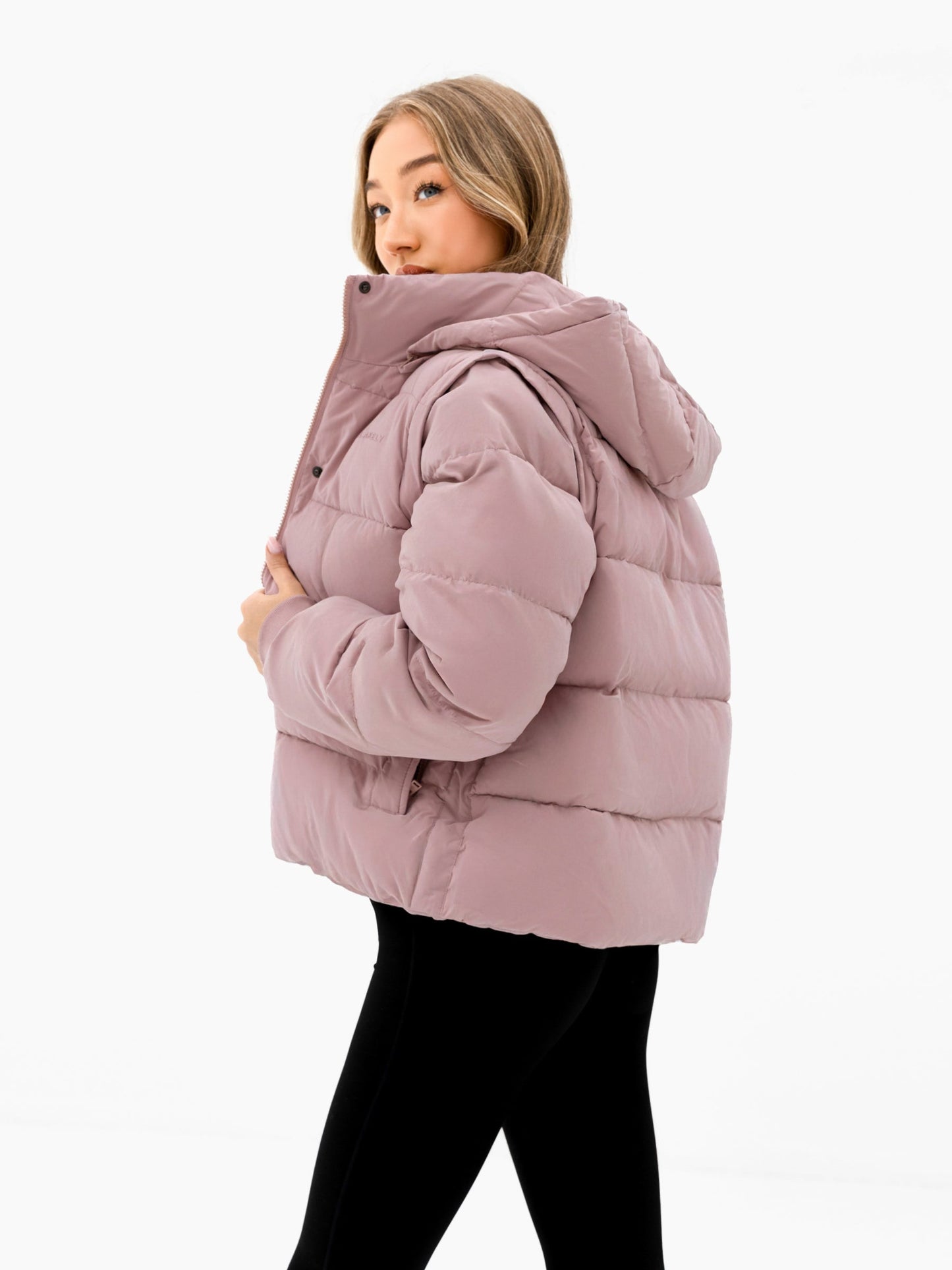 Multiway Puffer Coat 2 - Pink