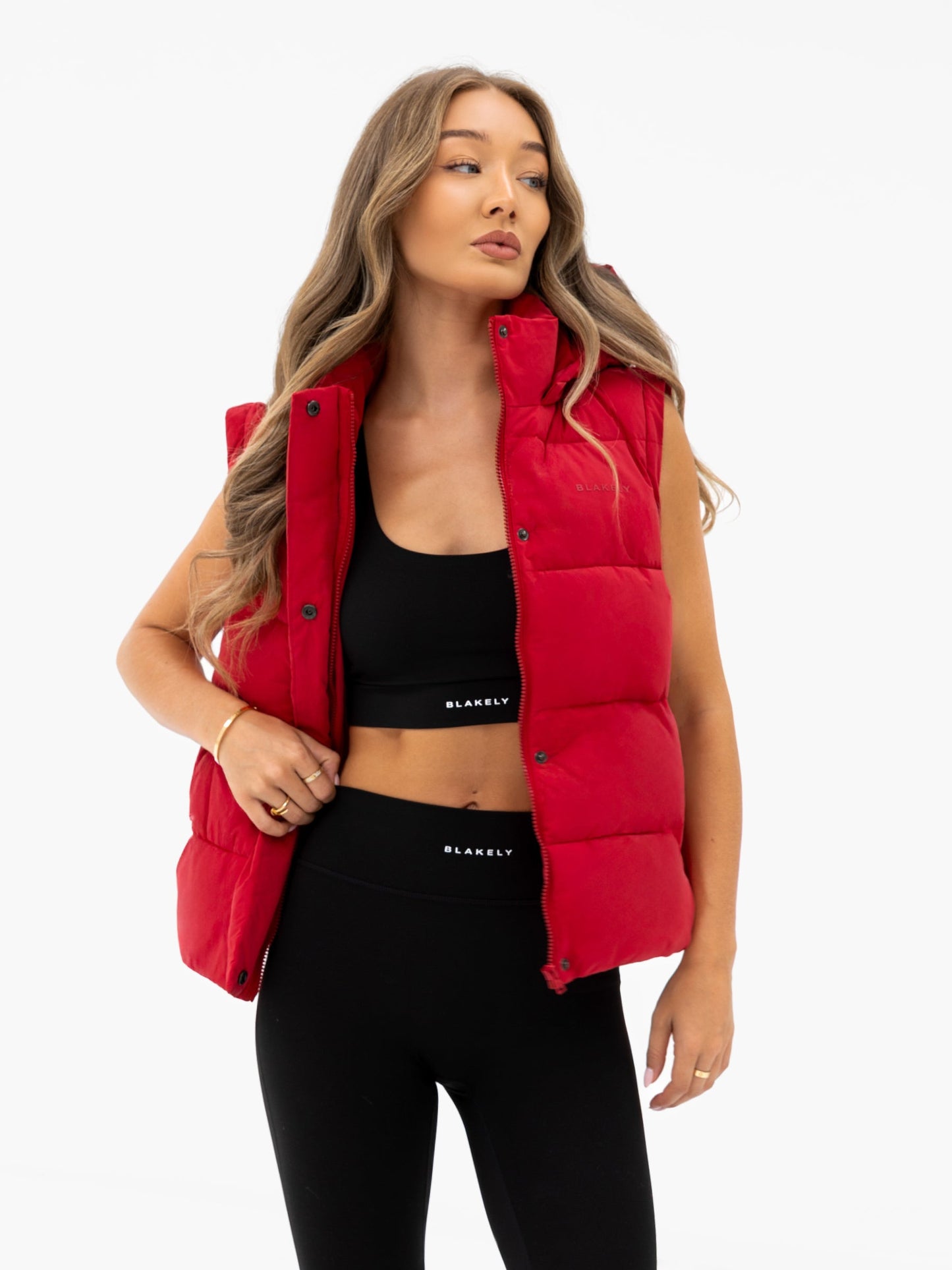 Multiway Puffer Coat 2 - Red