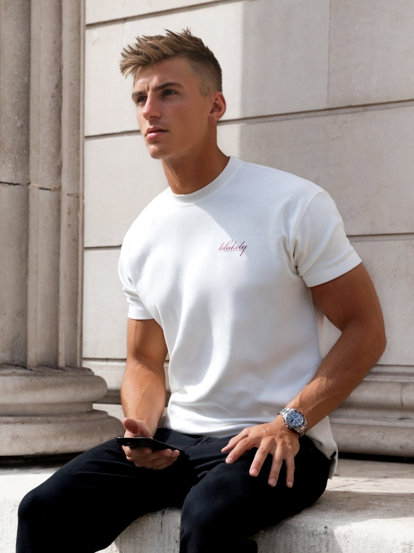 Austin Relaxed T-Shirt - Flat White