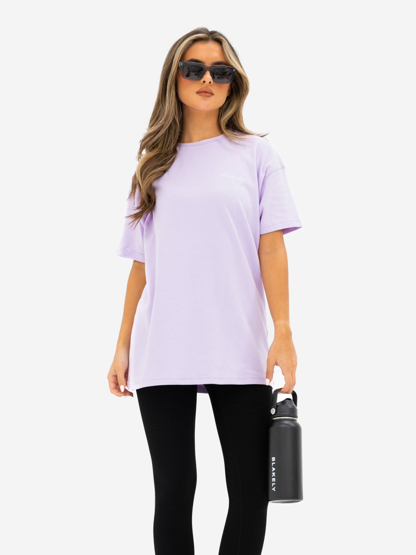 Georgia Oversized T-Shirt - Lilac