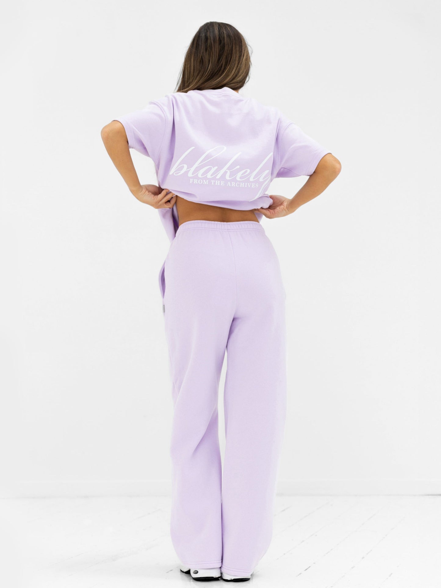 Georgia Oversized T-Shirt - Lilac
