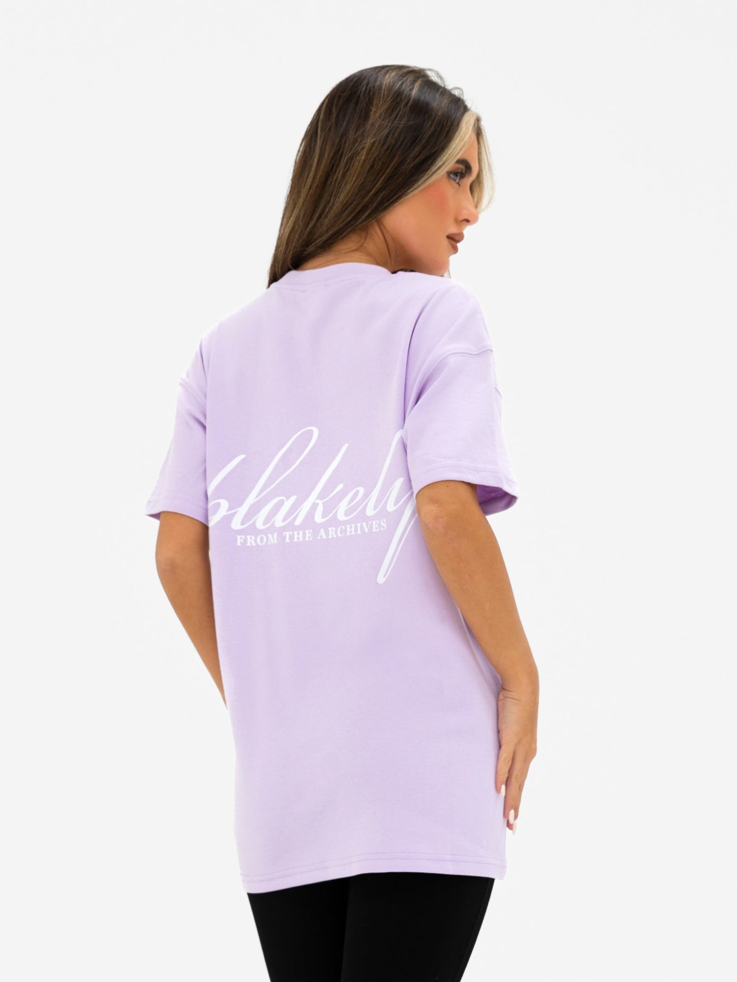 Georgia Oversized T-Shirt - Lilac