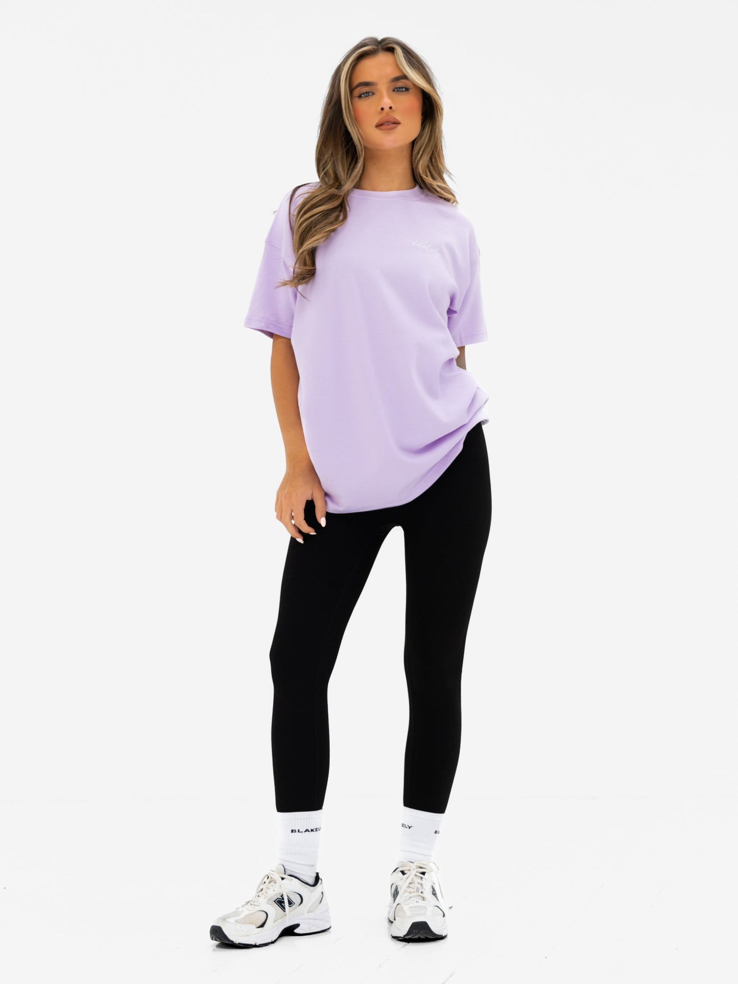 Georgia Oversized T-Shirt - Lilac