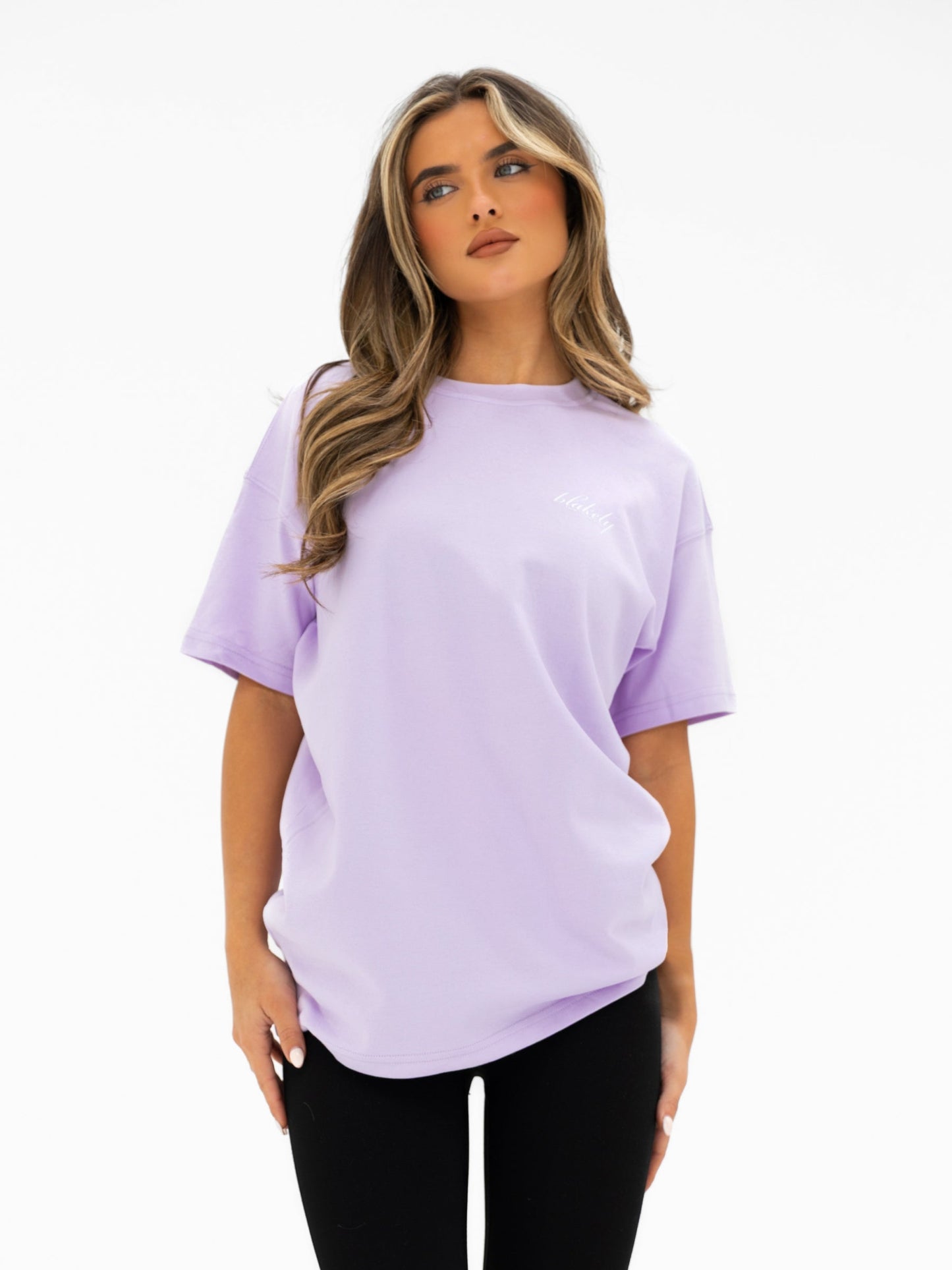 Georgia Oversized T-Shirt - Lilac