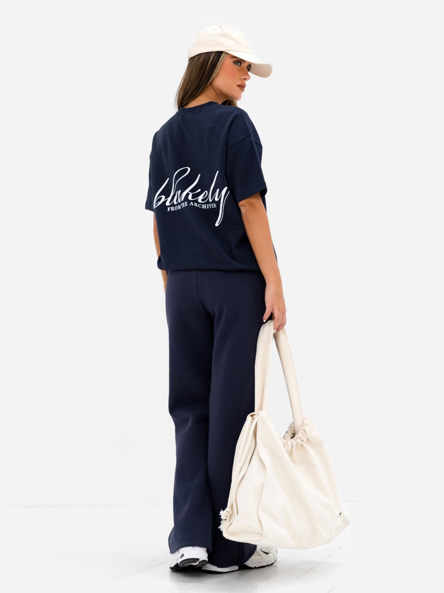 Georgia Oversized T-Shirt - True Navy