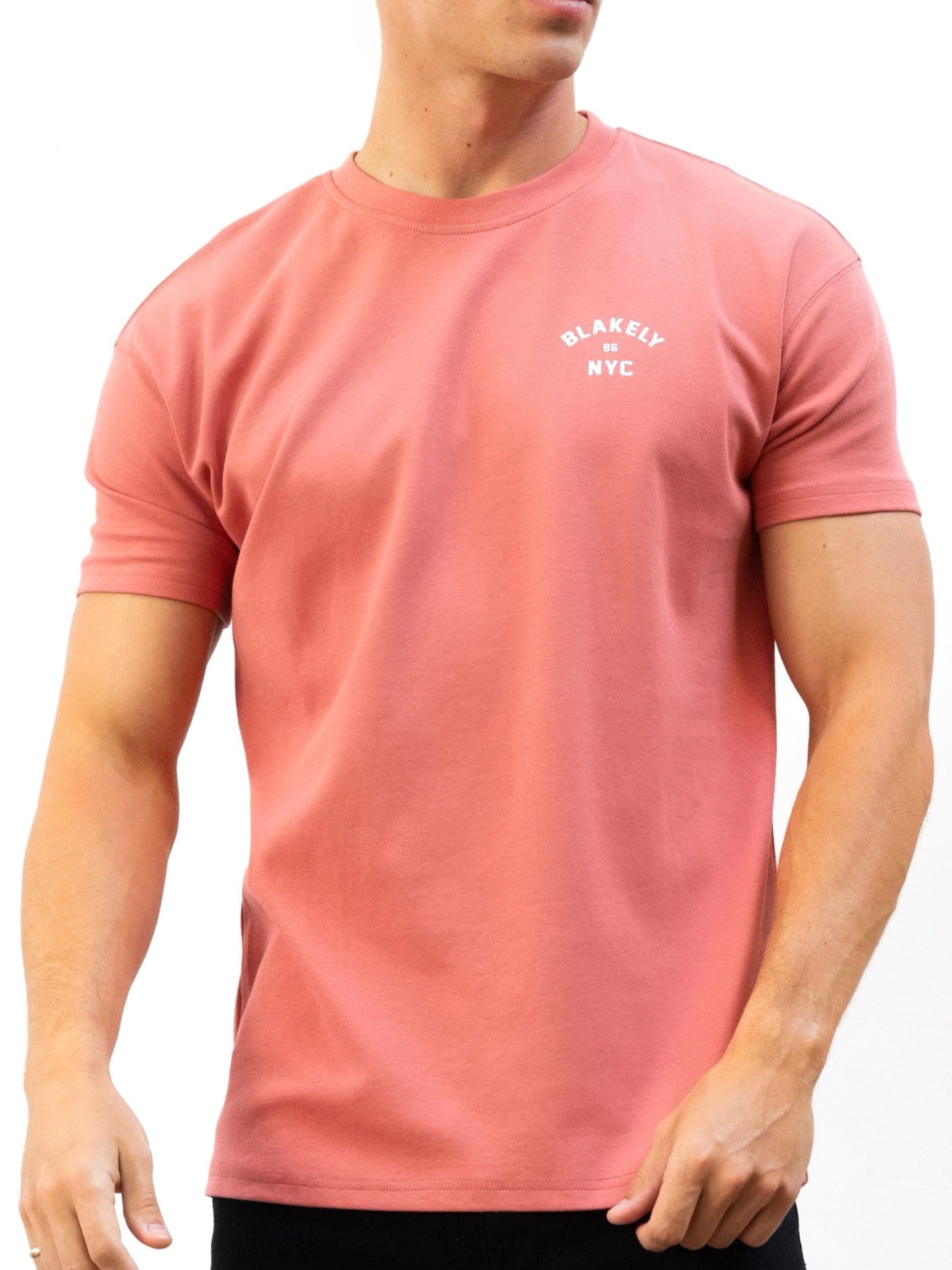 NYC Relaxed T-Shirt - Coral