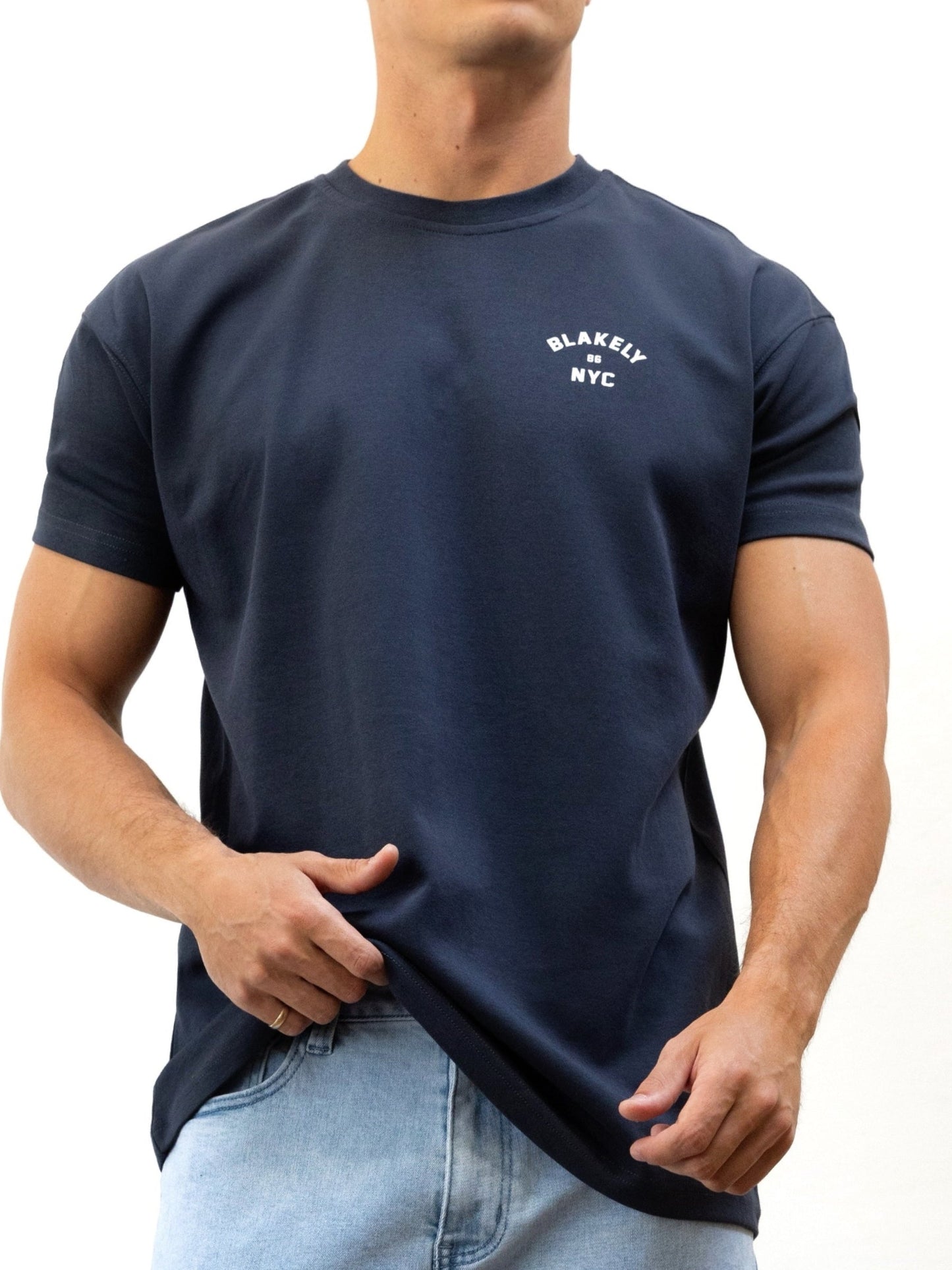NYC Relaxed T-Shirt - True Navy