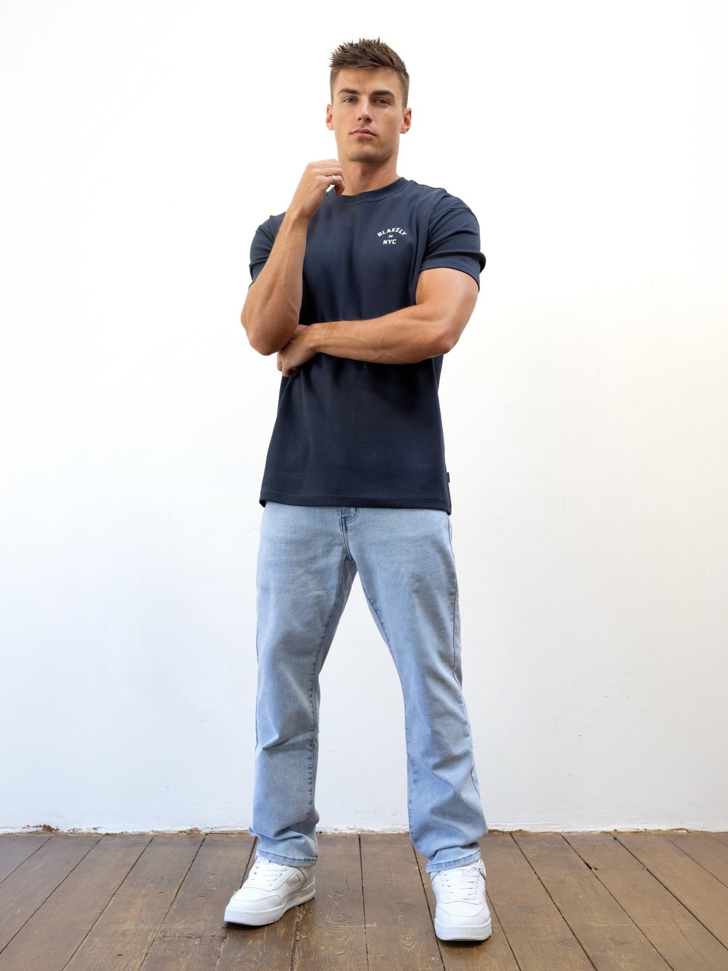 NYC Relaxed T-Shirt - True Navy