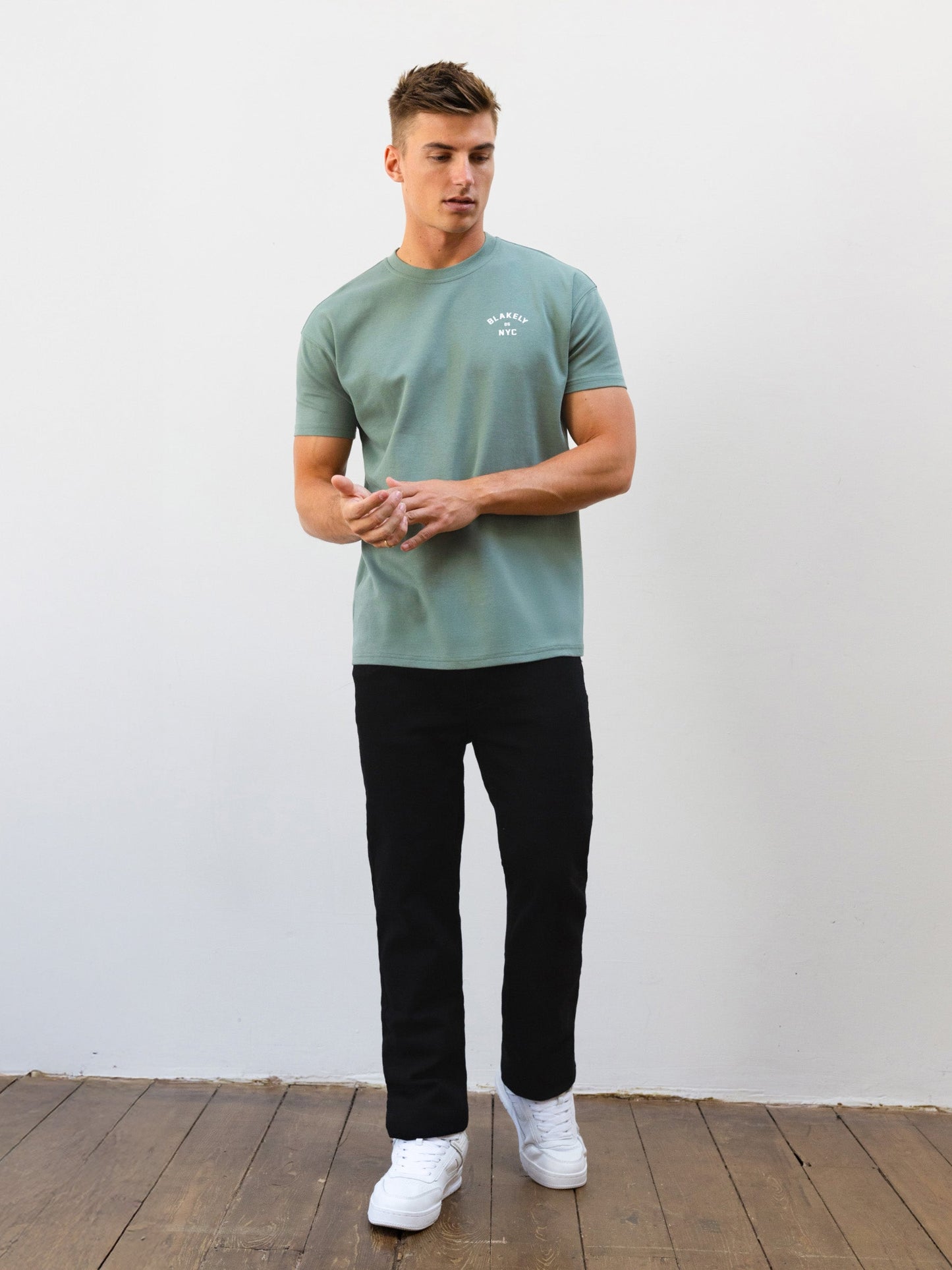 NYC Relaxed T-Shirt - Sage Green