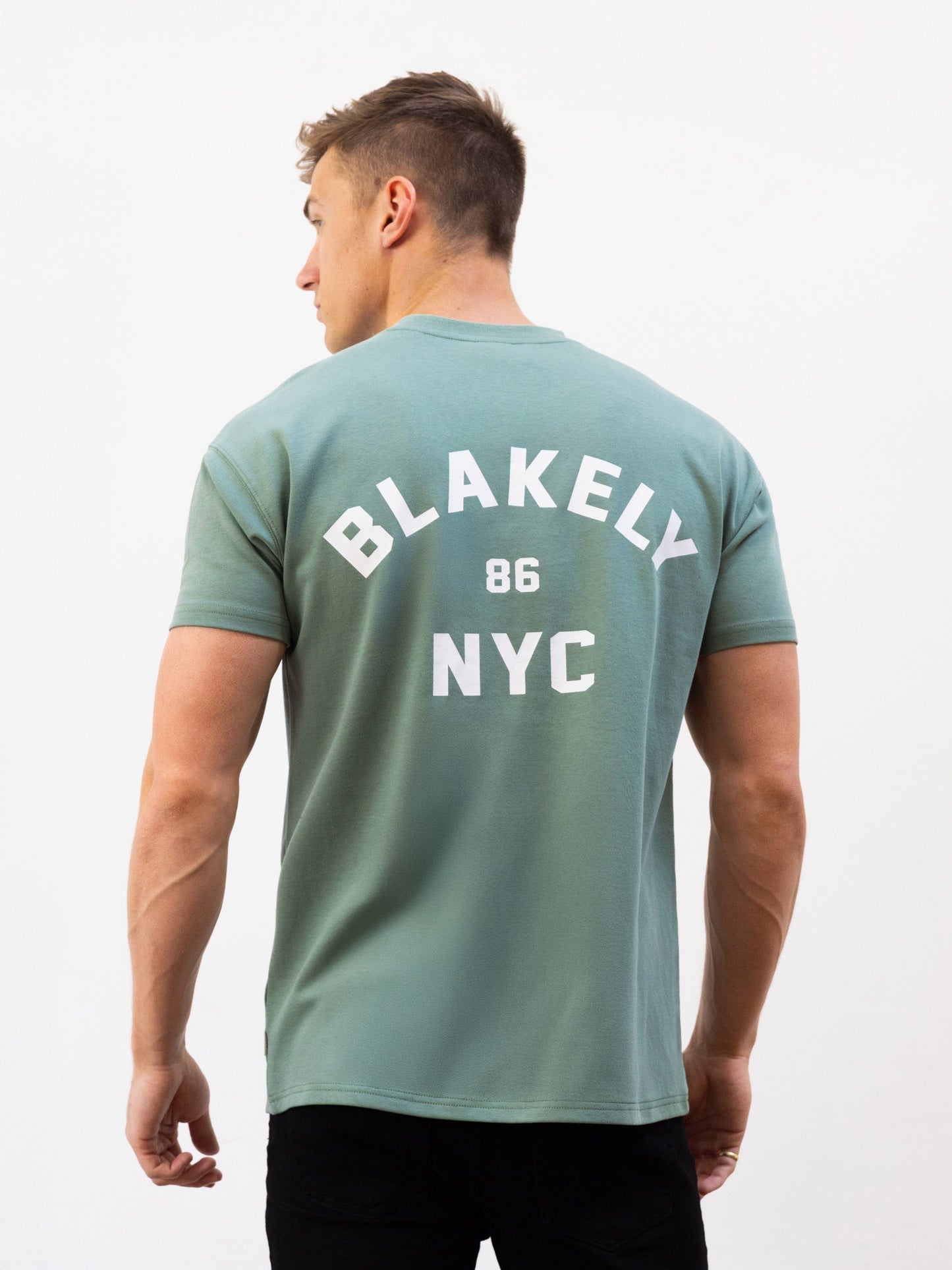 NYC Relaxed T-Shirt - Sage Green