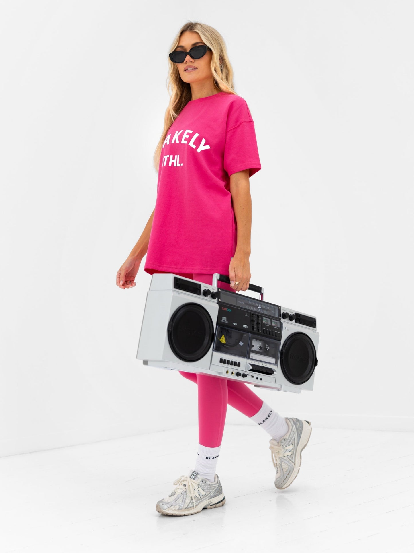 Joah Oversized T-Shirt - Bubblegum Pink