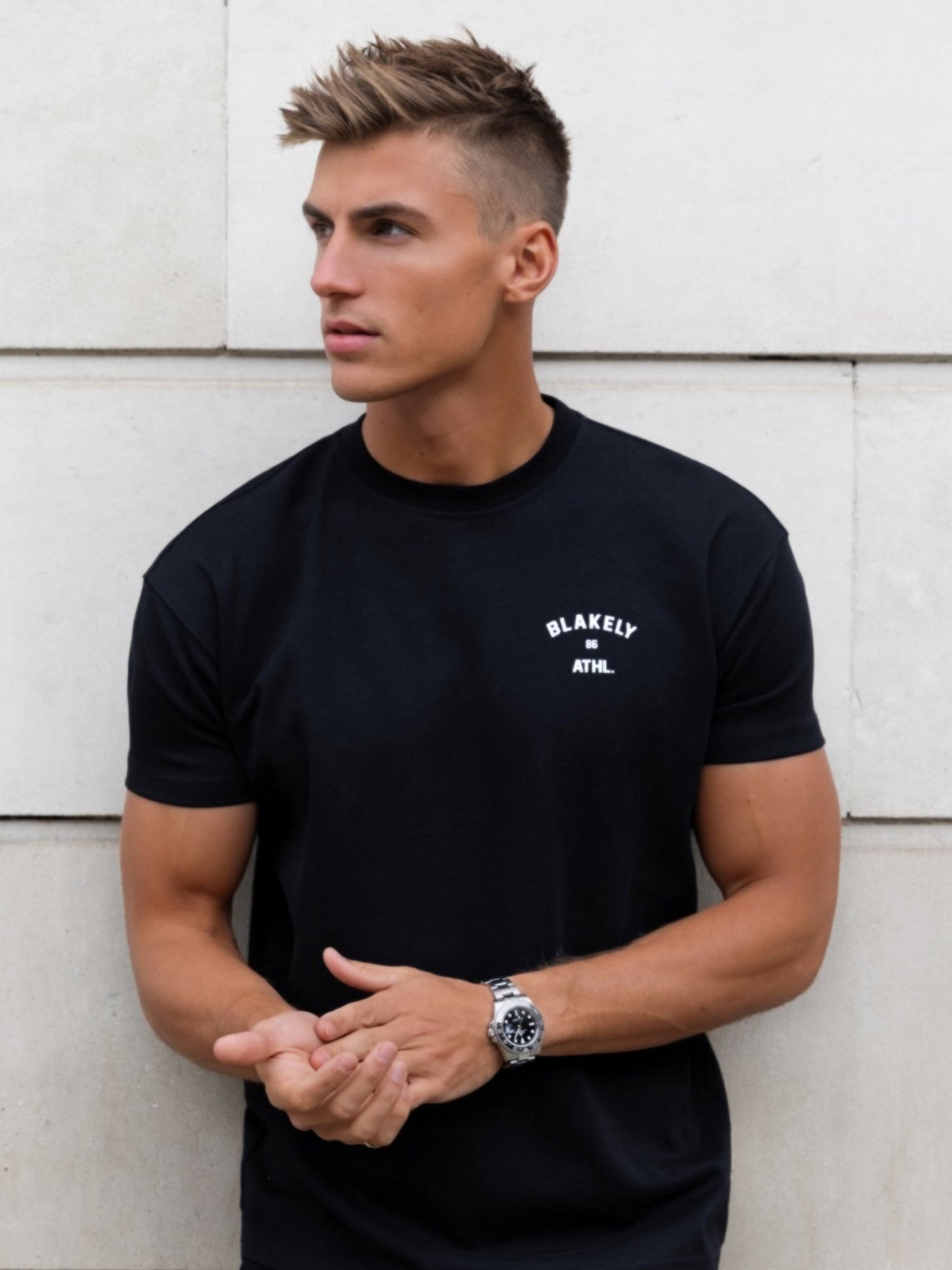 Niko Relaxed T-Shirt - Black