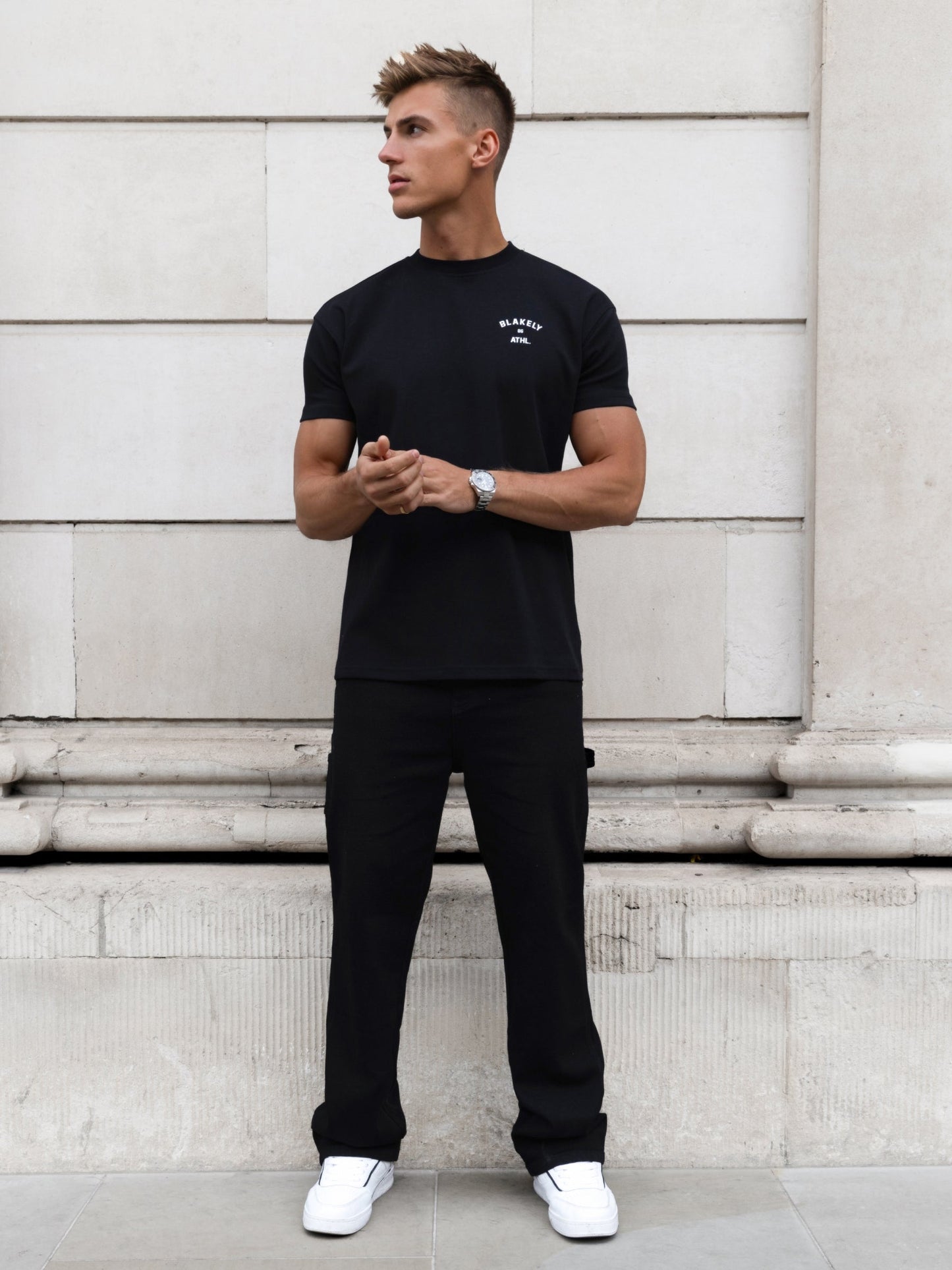Niko Relaxed T-Shirt - Black