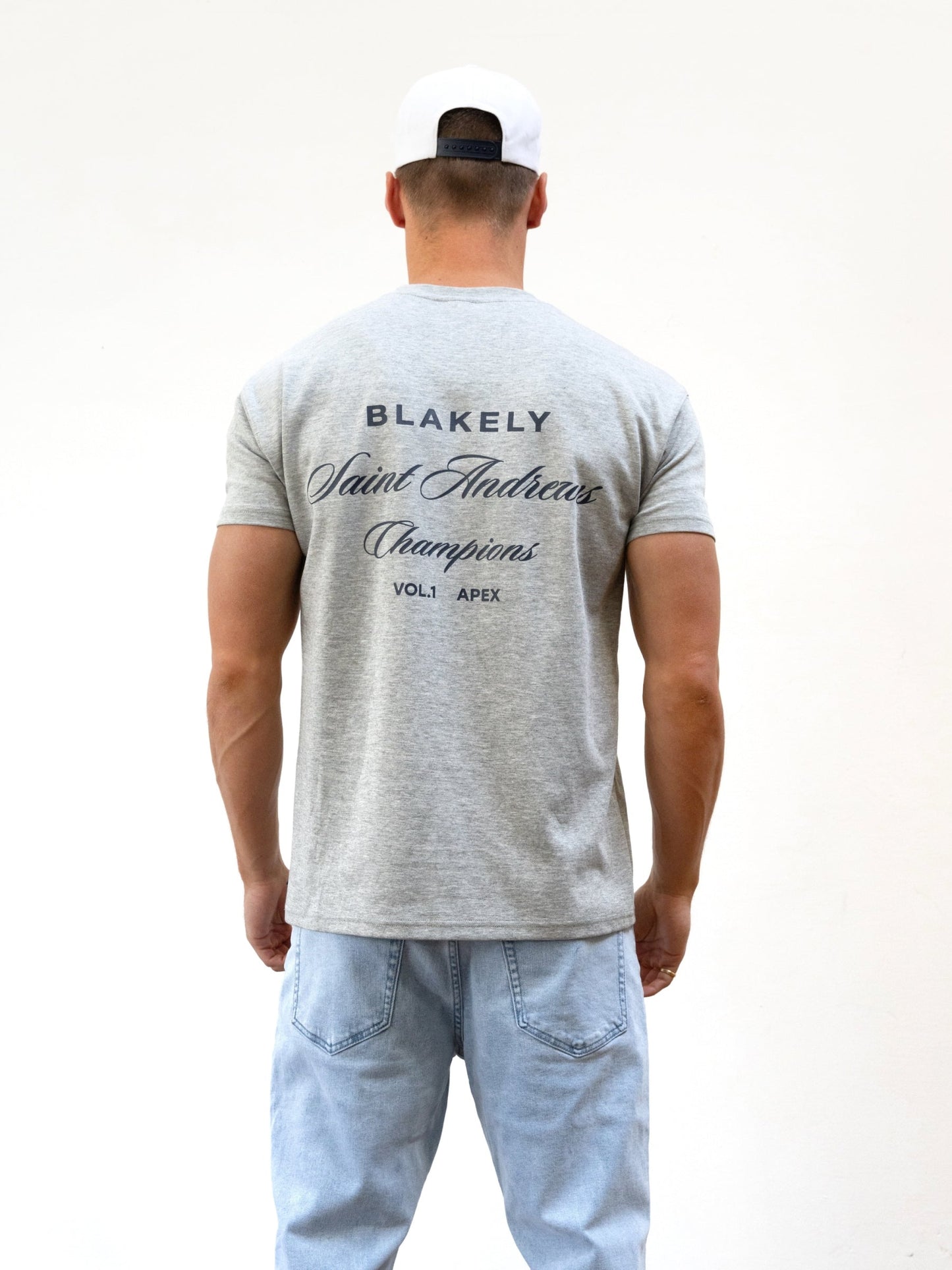Champions Legacy Relaxed T-Shirt - Marl Grey
