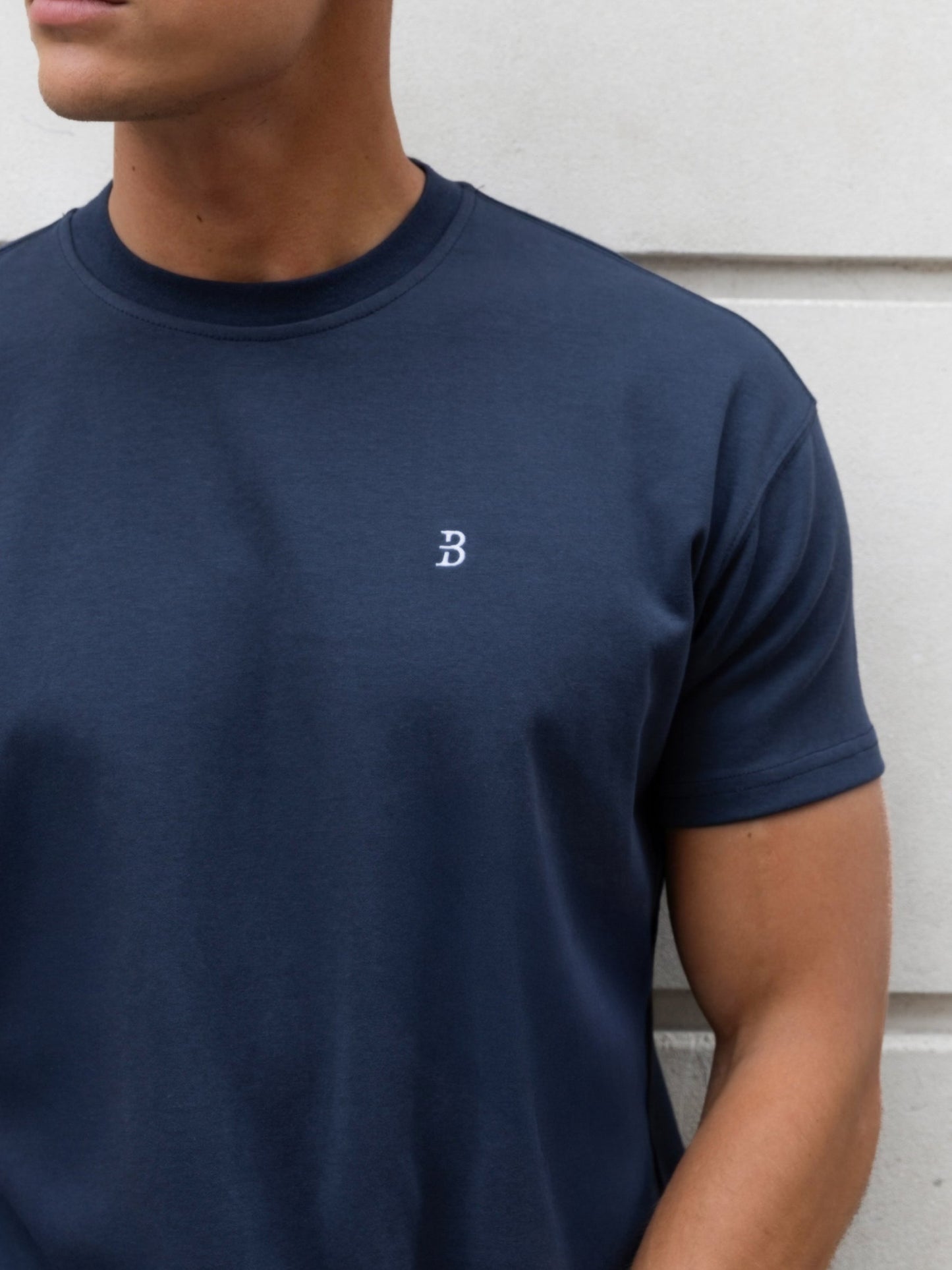 Conrad Relaxed Anchor T-Shirt - True Navy
