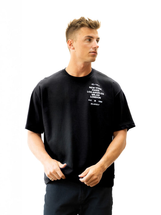 Apex 610 Unfitted T-Shirt - Black