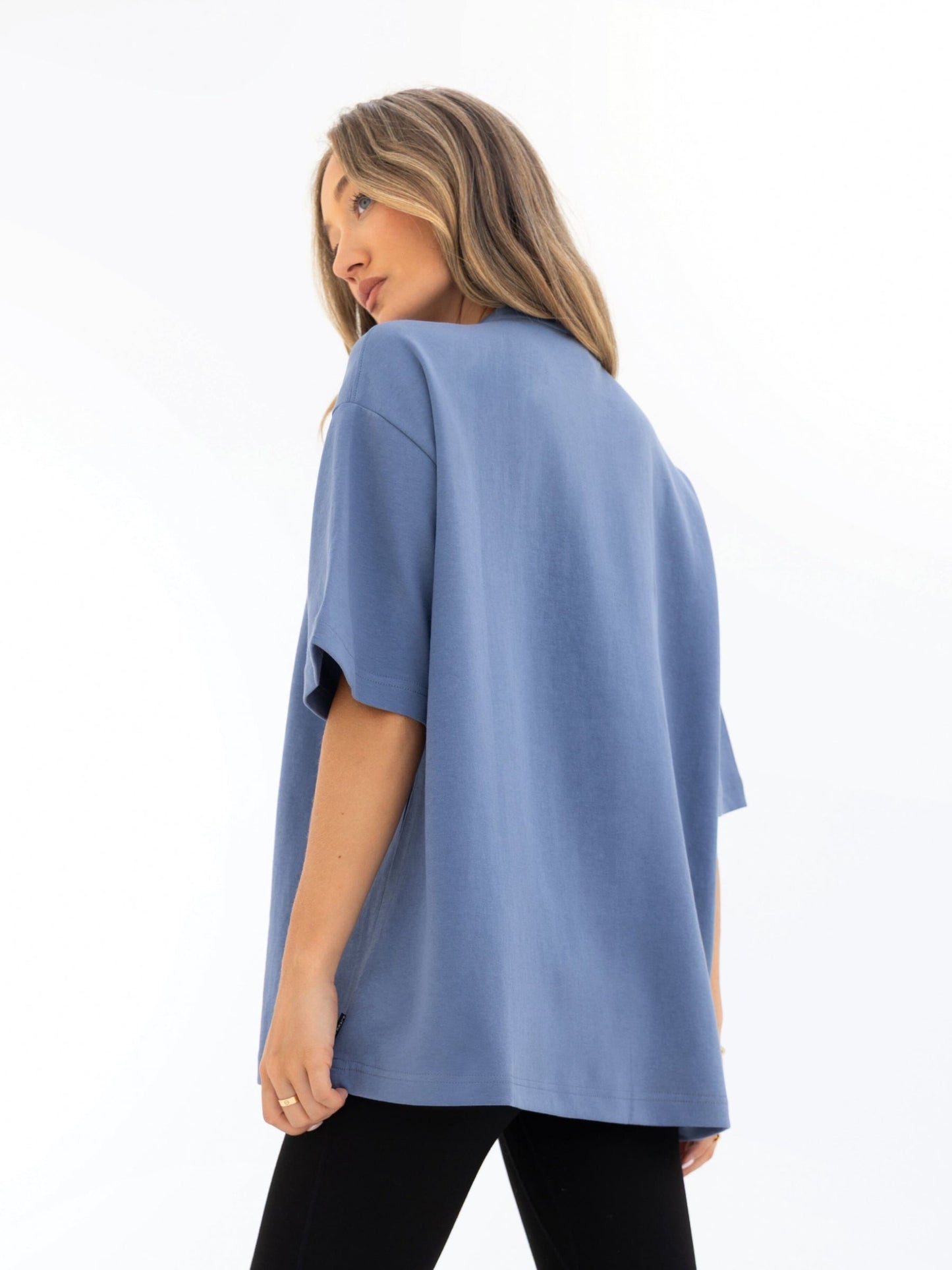Apex 610 Ultra Oversized T-Shirt - Dusty Blue