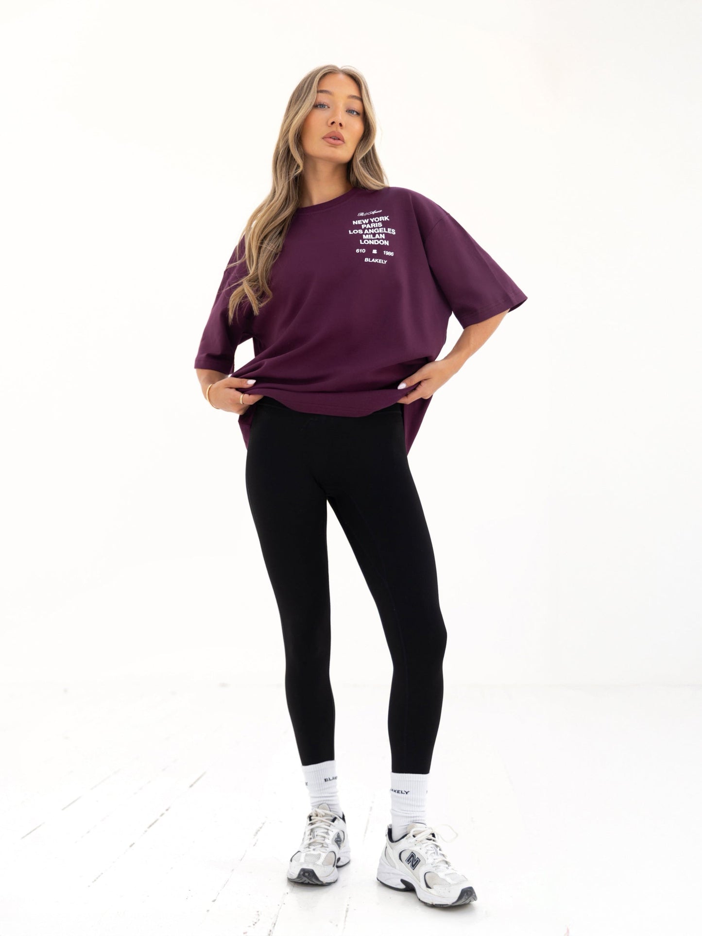 Apex 610 Ultra Oversized T-Shirt - Burgundy