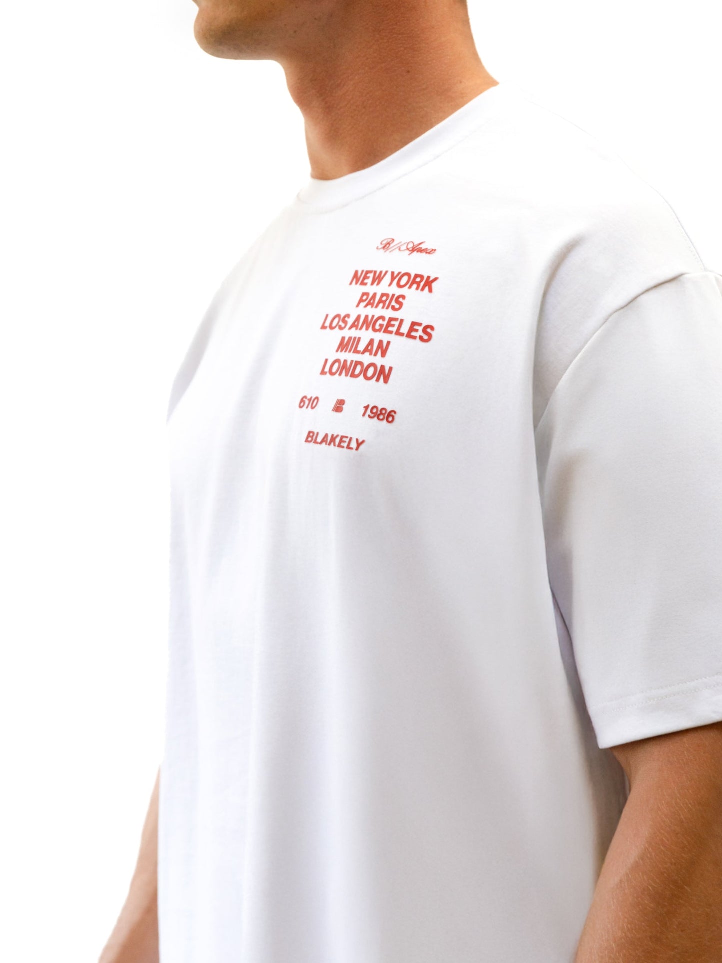 Apex 610 Unfitted T-Shirt - White