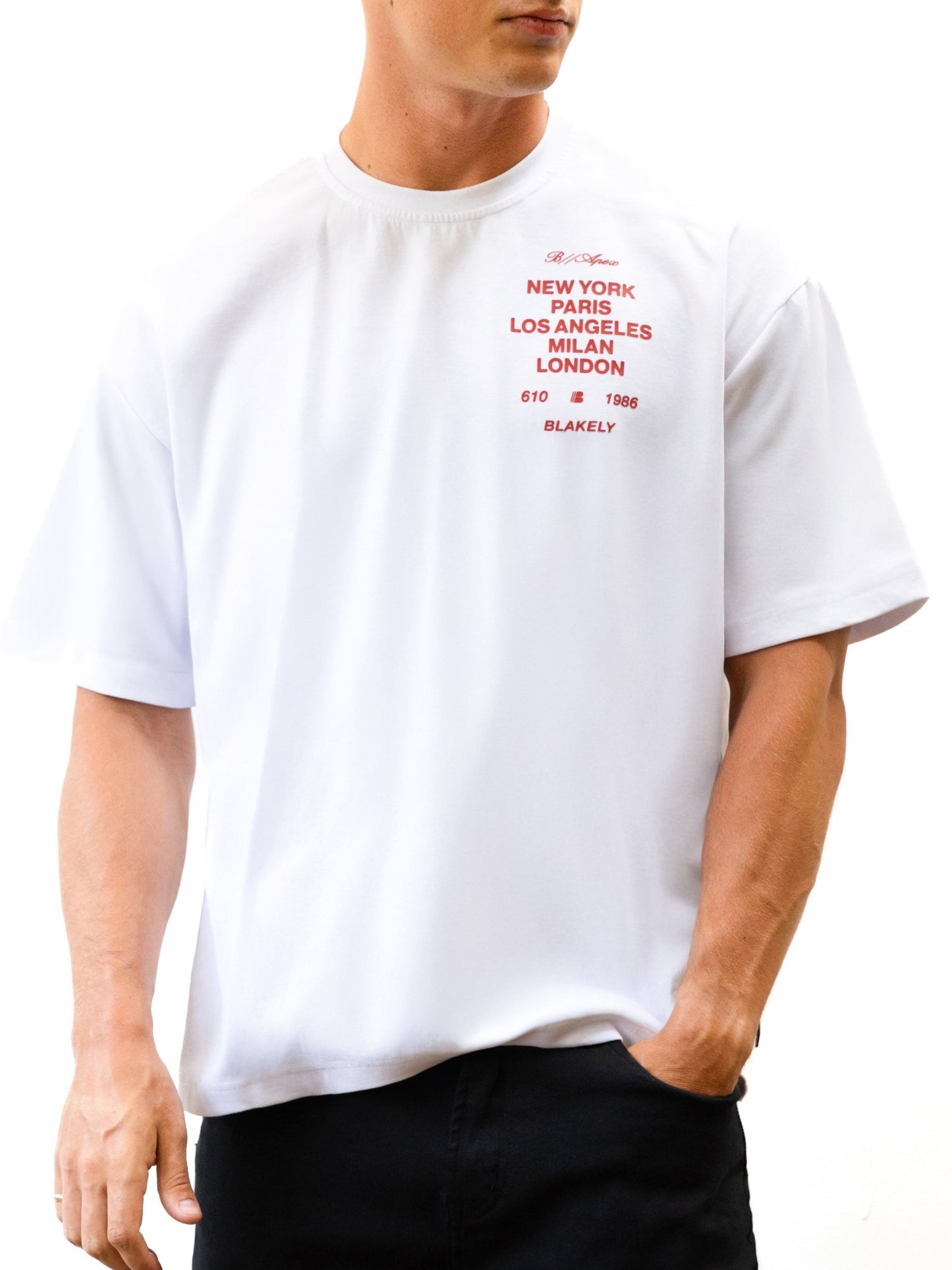 Apex 610 Unfitted T-Shirt - White