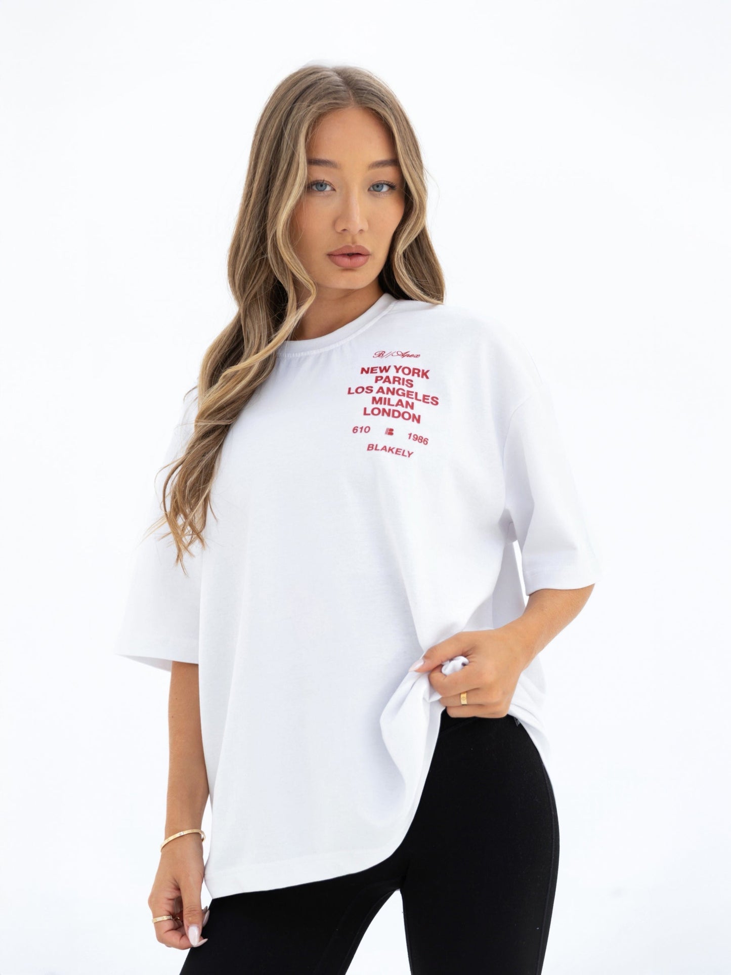 Apex 610 Ultra Oversized T-Shirt - White