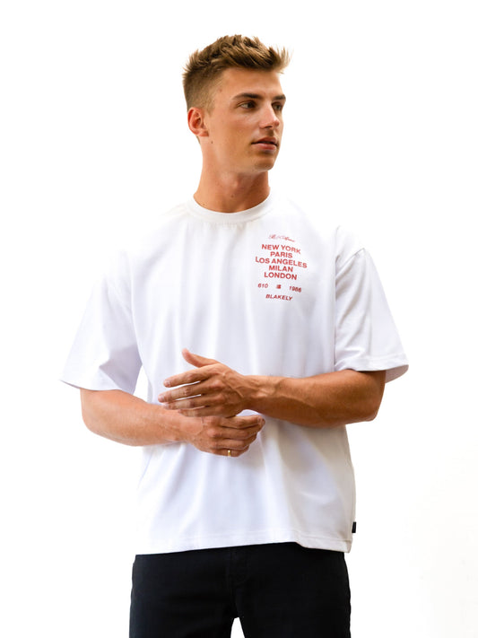 Apex 610 Unfitted T-Shirt - White