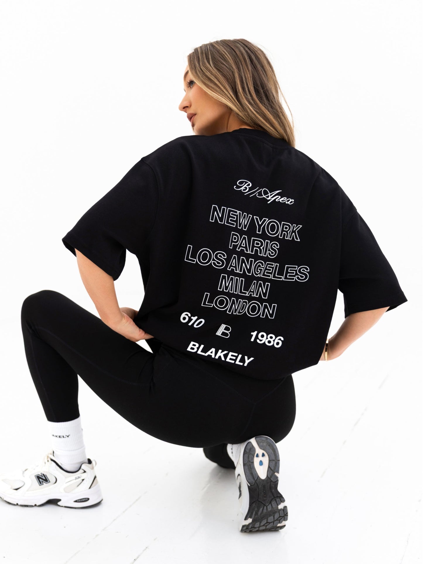 Apex City Ultra Oversized T-Shirt - Black