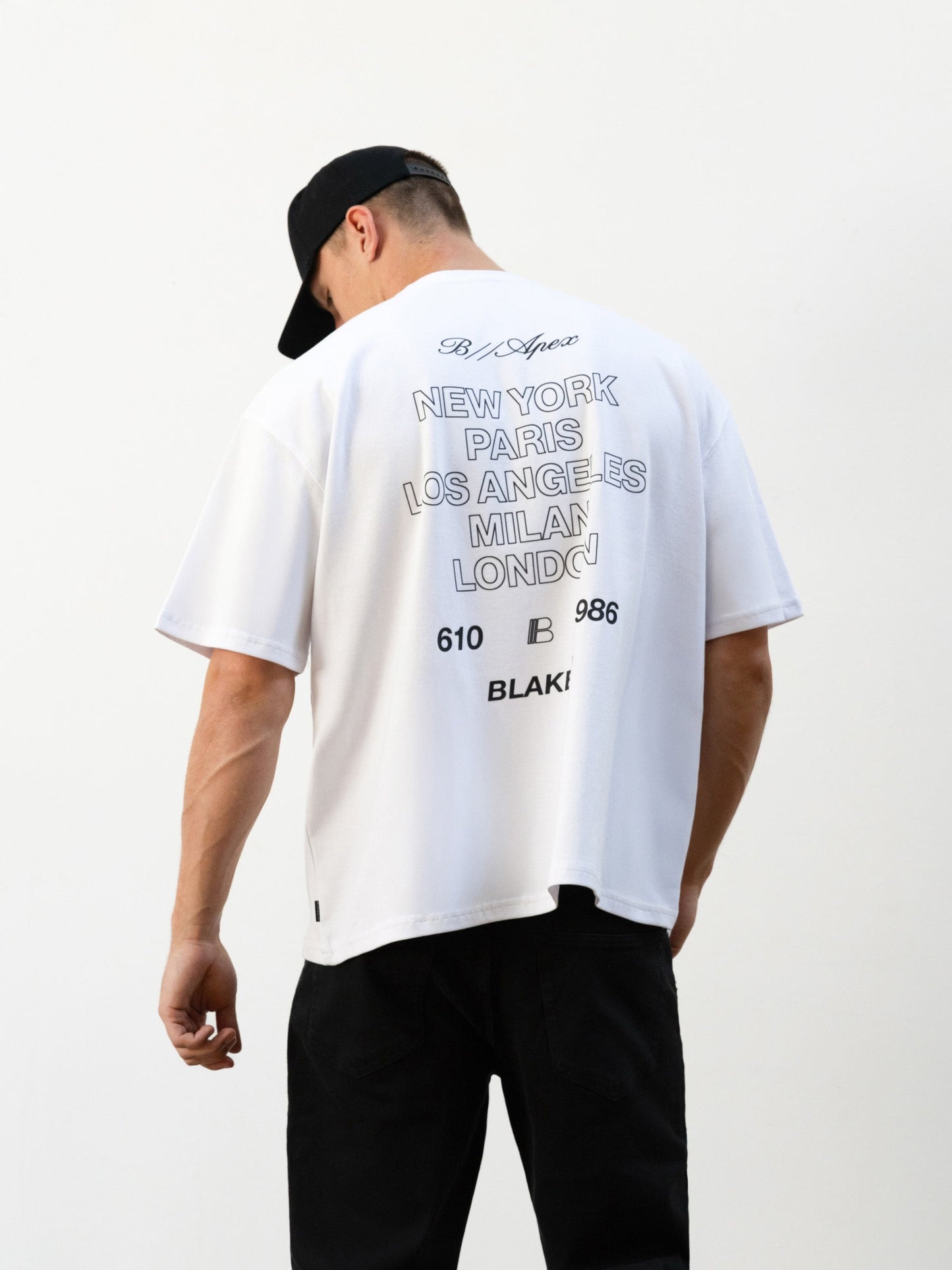 Apex City Unfitted T-Shirt - White