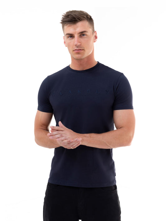 Tonal Stockbridge T-Shirt - Navy