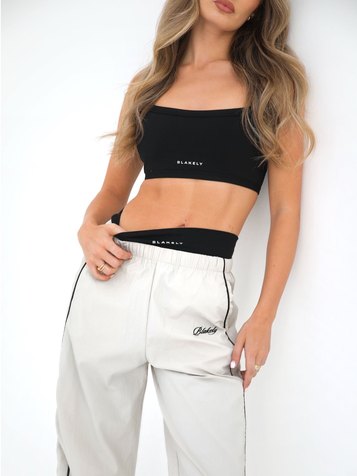 Off Duty Parachute Trousers - Light Taupe