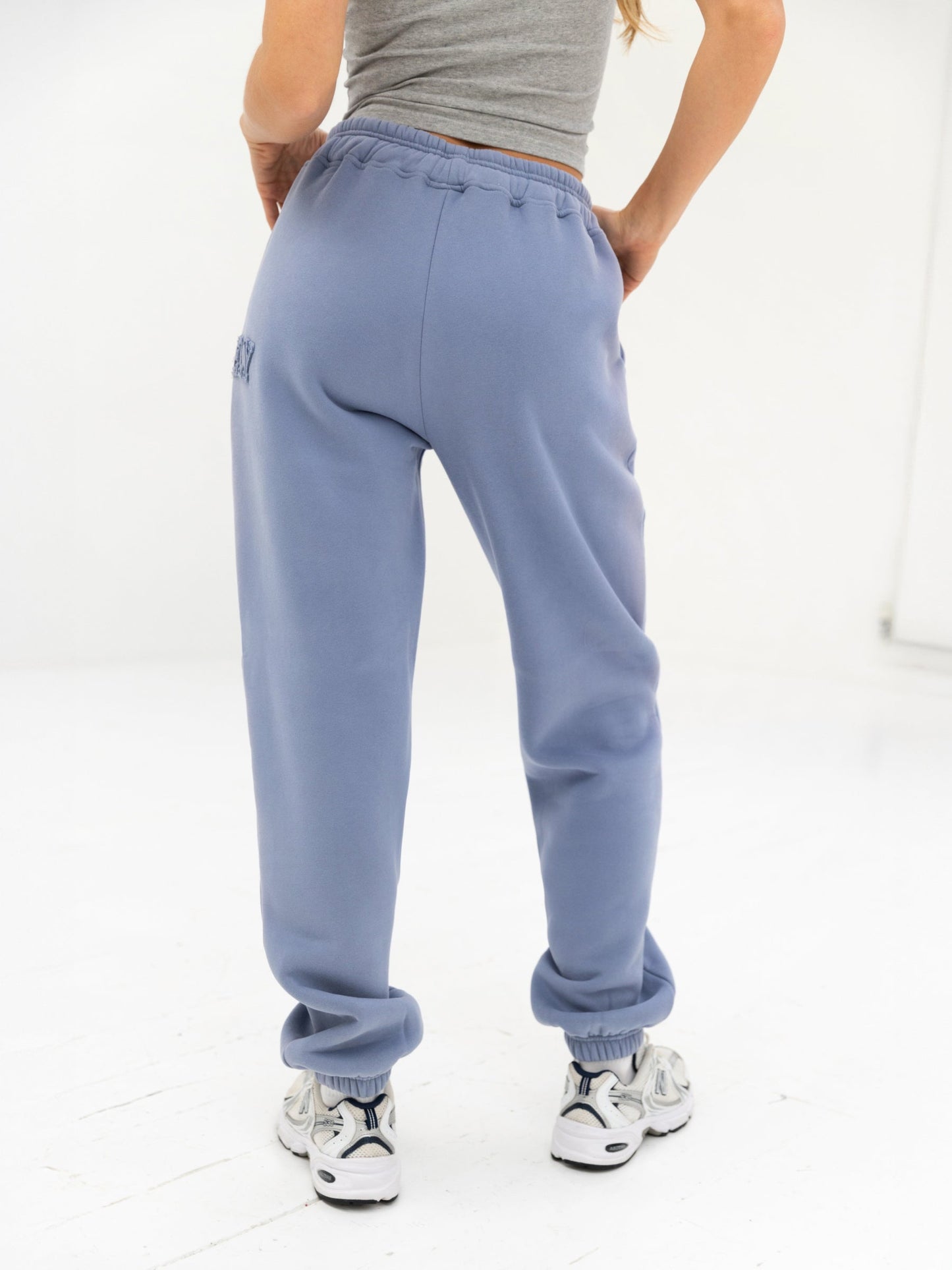 Tonal Varsity Sweatpants - Granite Blue