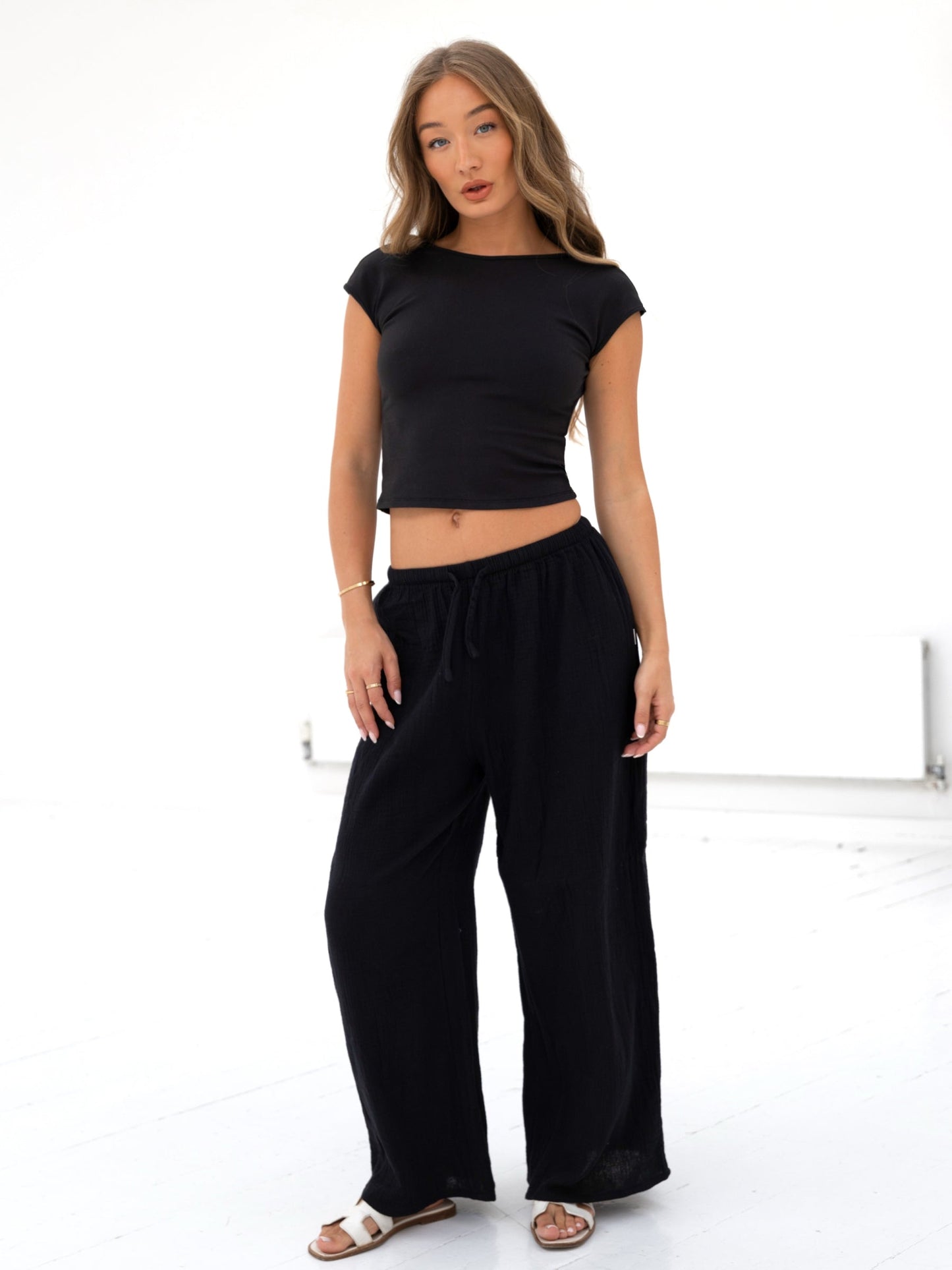 Solea Backless Top - Black