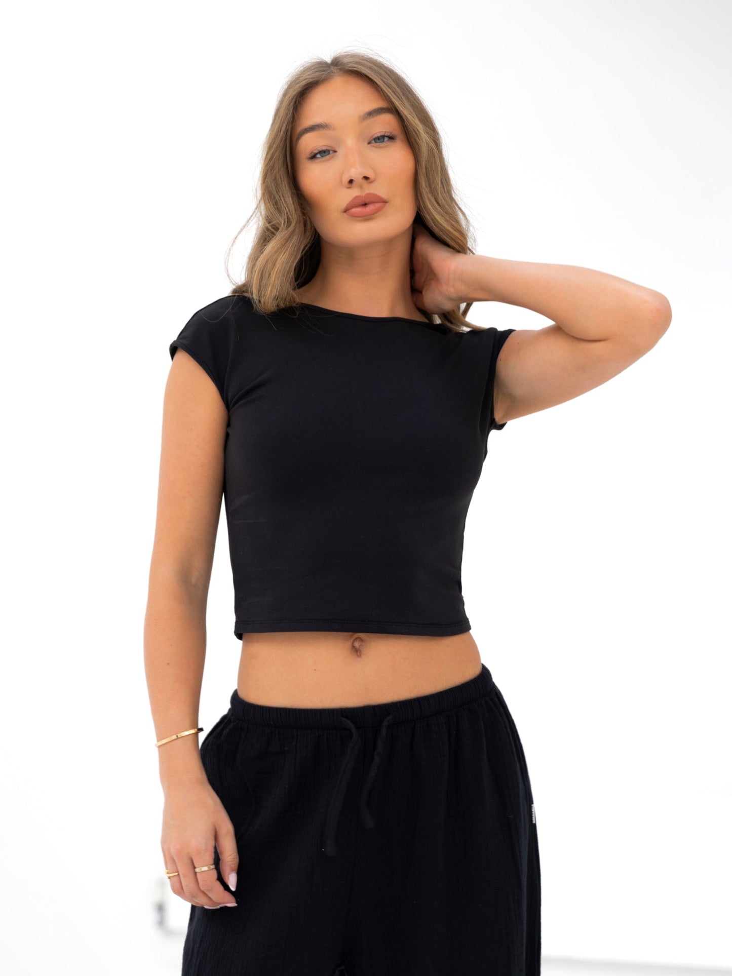 Solea Backless Top - Black