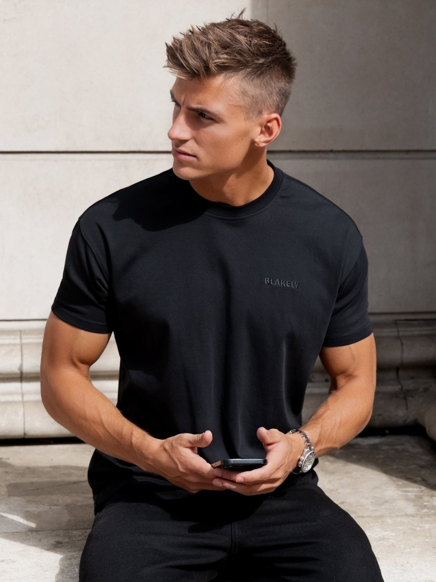 Rhys Relaxed T-Shirt - Black