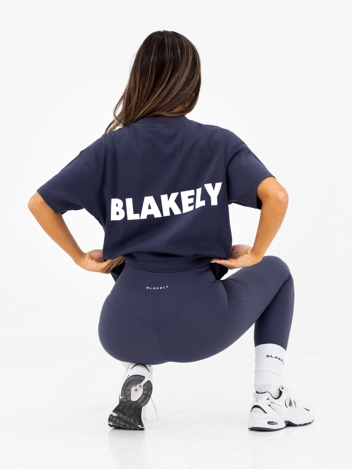 Kayla Oversized T-Shirt - True Navy