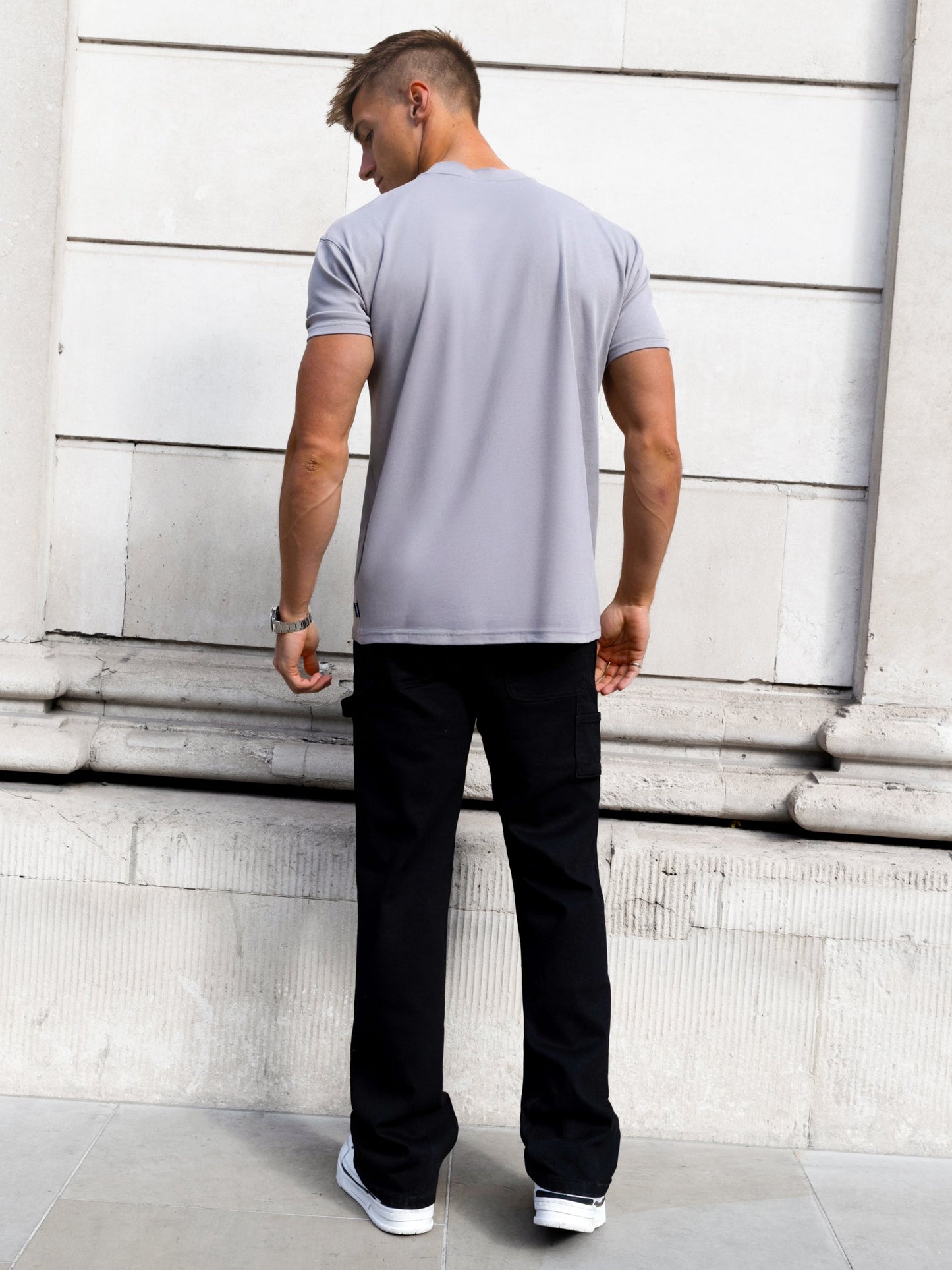 Rhys Relaxed T-Shirt - Mid Grey