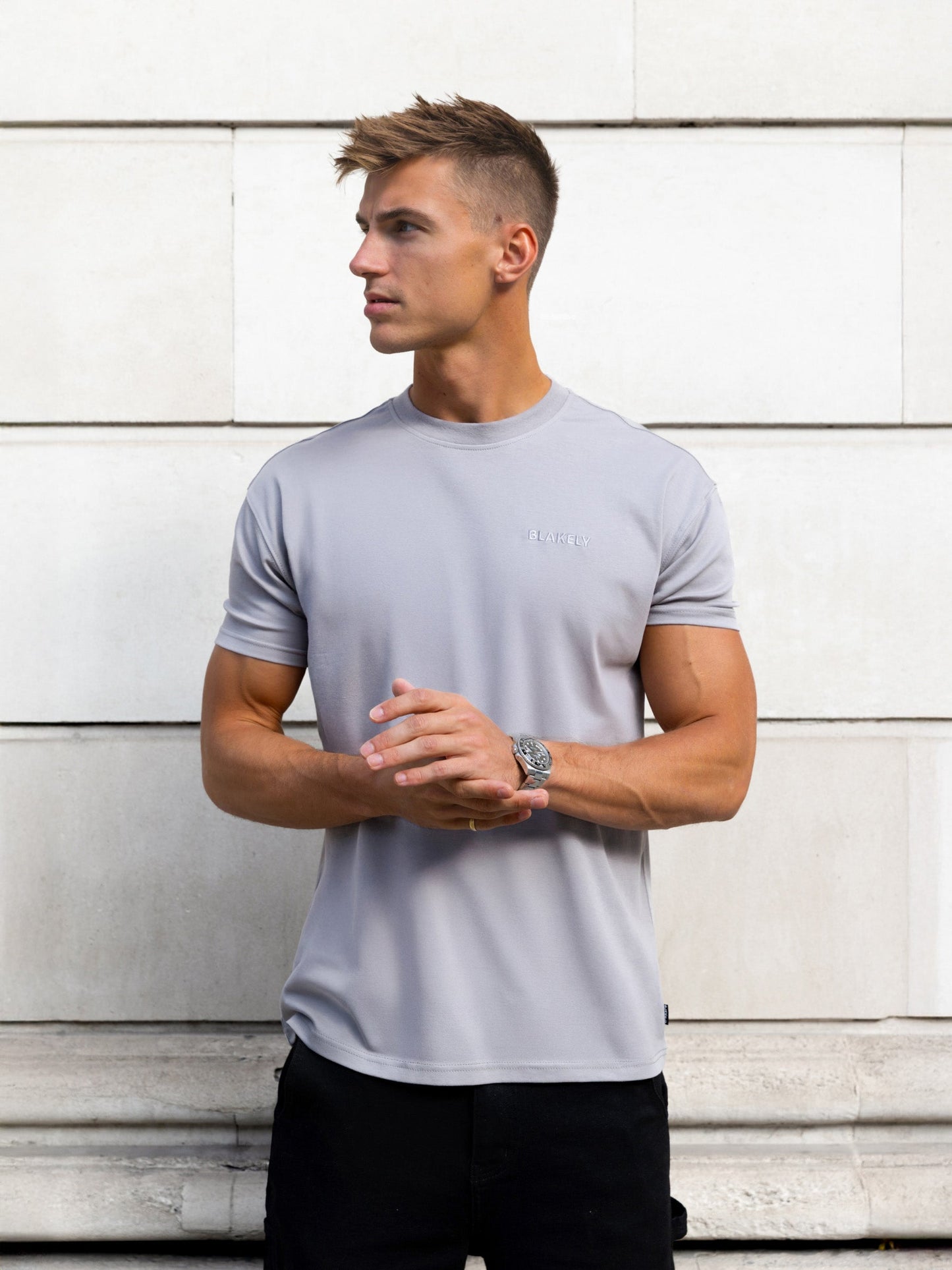 Rhys Relaxed T-Shirt - Mid Grey
