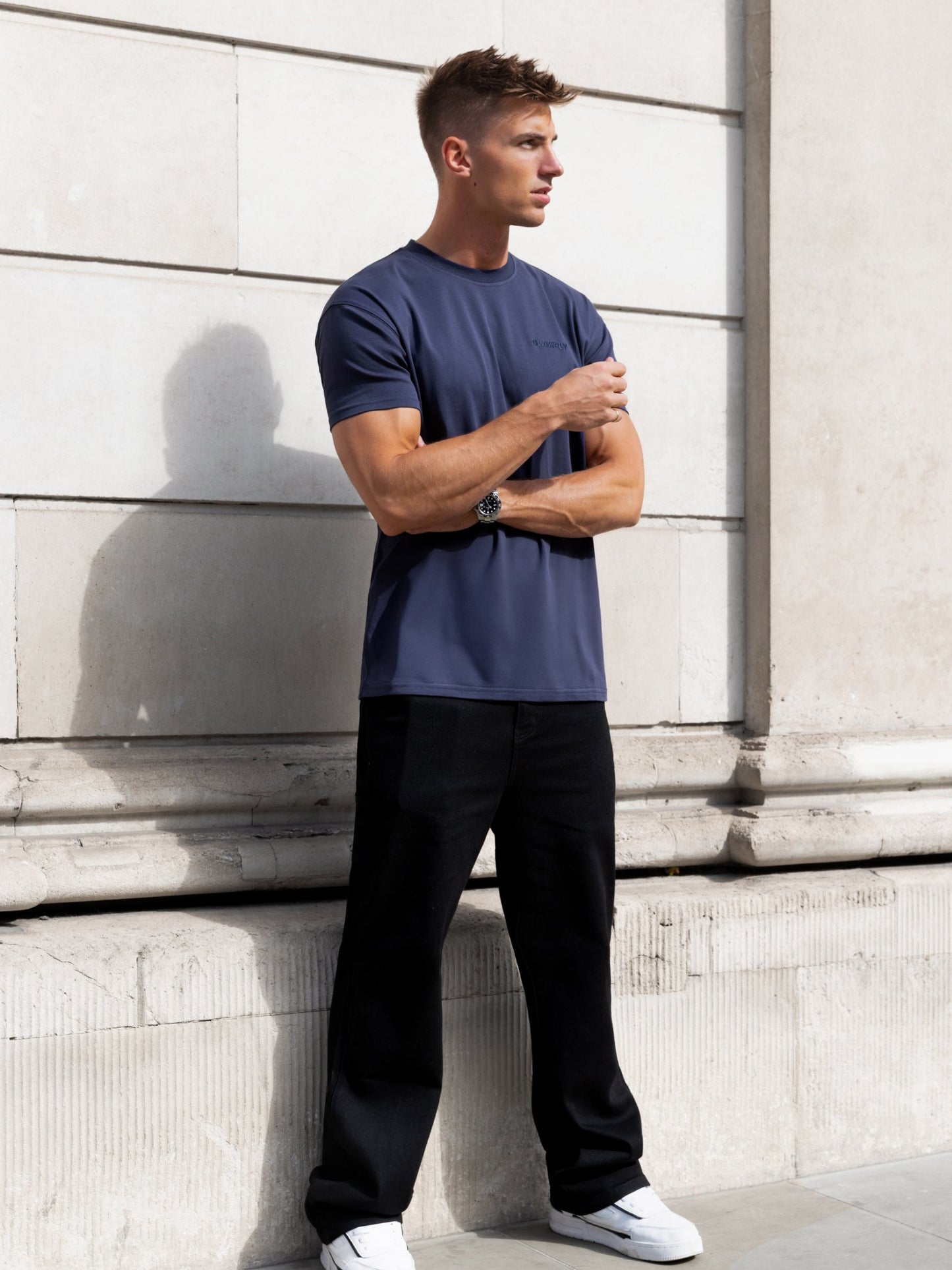 Rhys Relaxed T-Shirt - True Navy