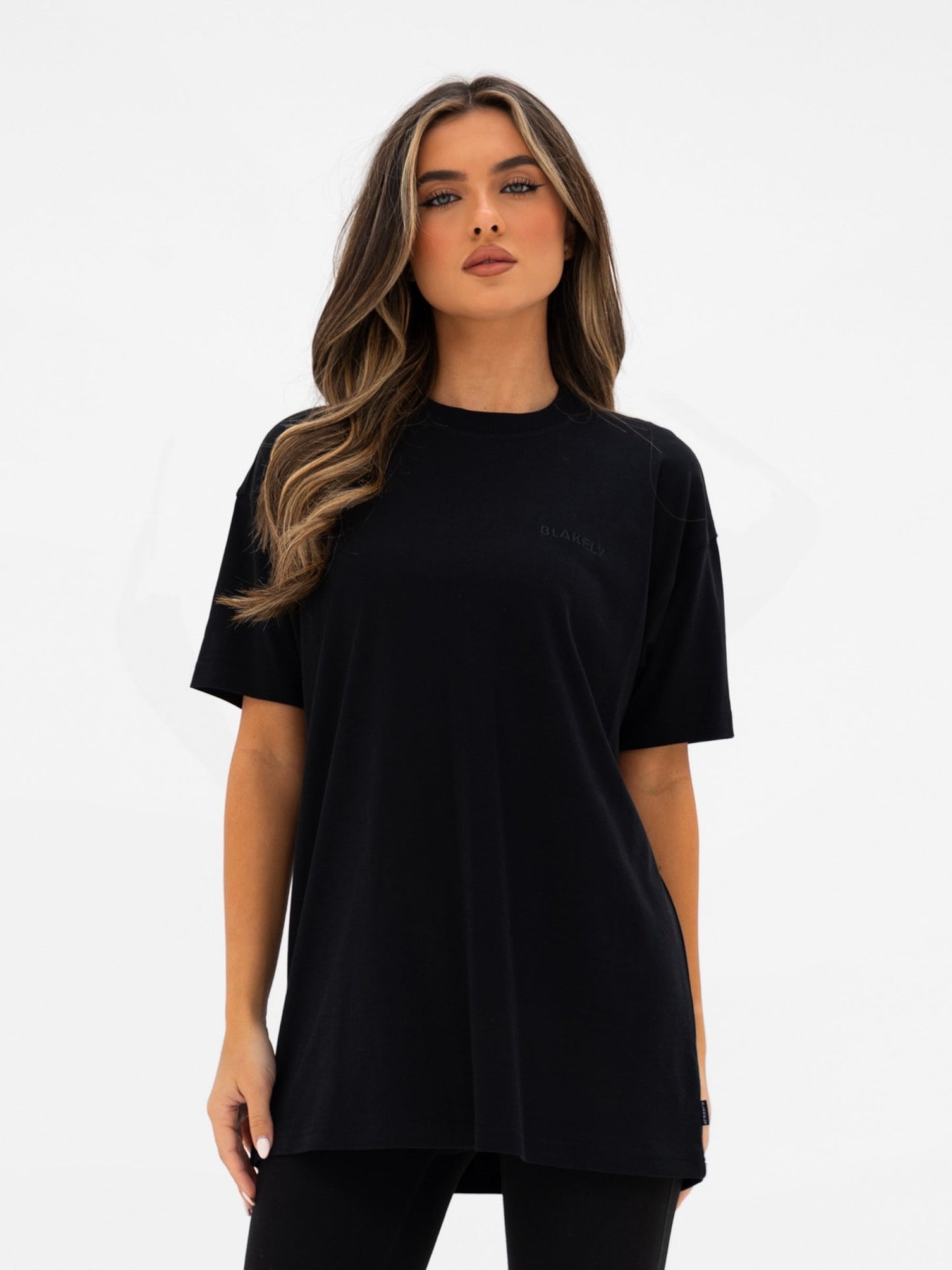 Isla Oversized T-Shirt - Black