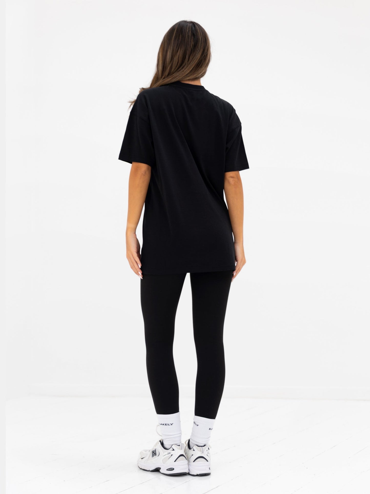 Isla Oversized T-Shirt - Black