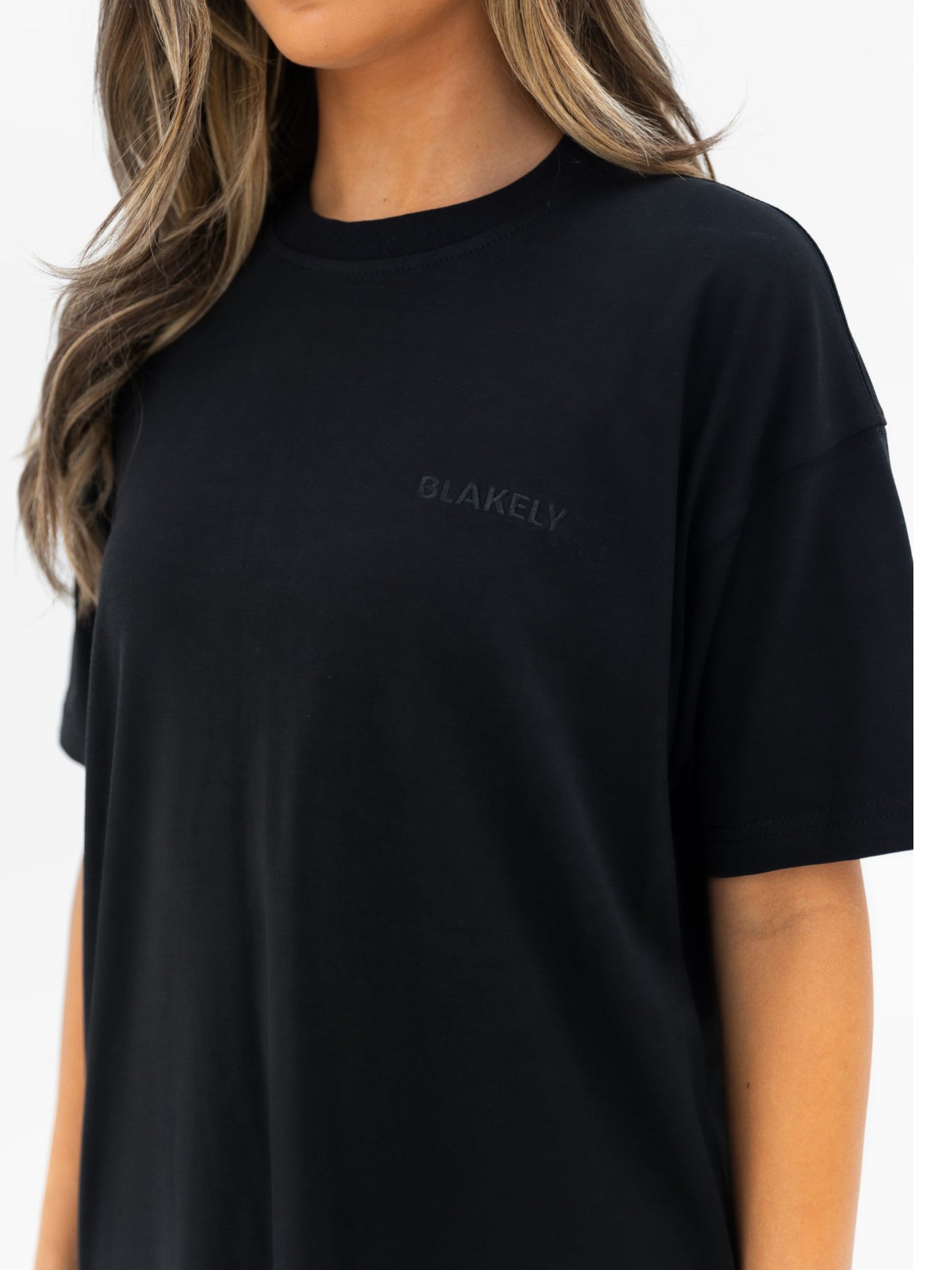 Isla Oversized T-Shirt - Black