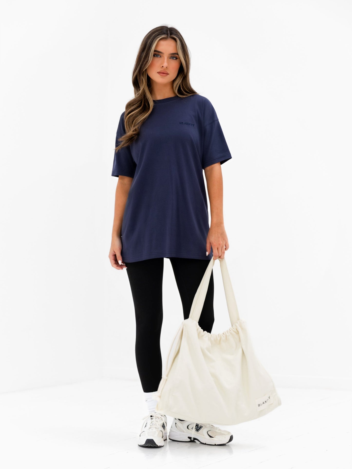 Isla Oversized T-Shirt - True Navy