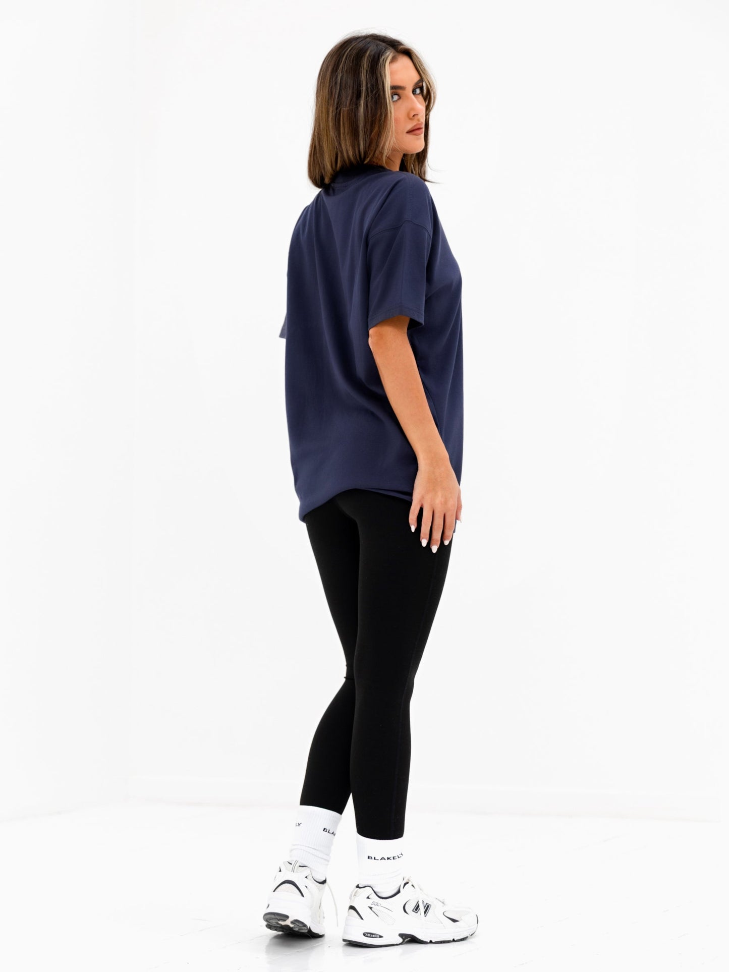Isla Oversized T-Shirt - True Navy