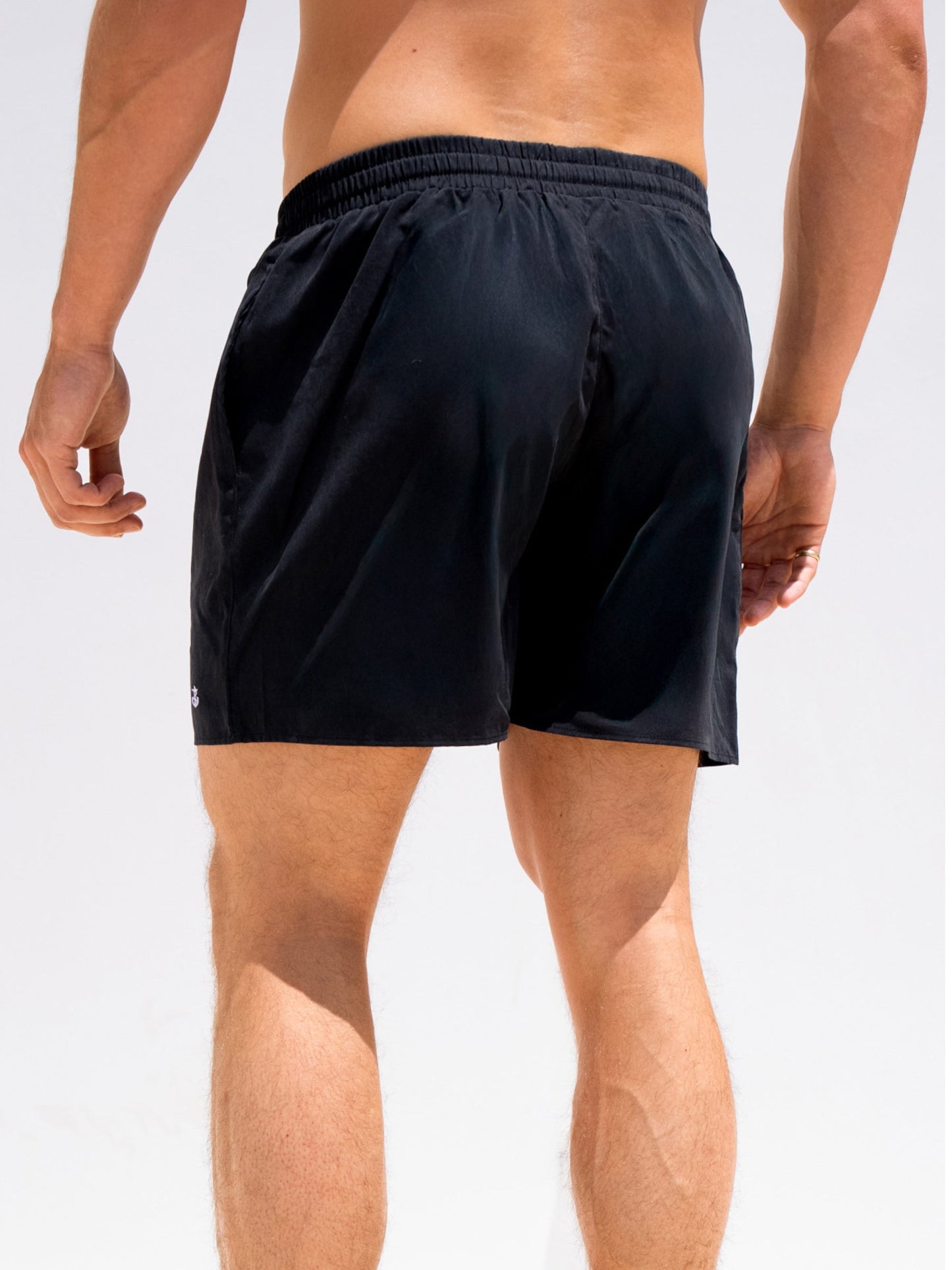 Anchor Swim Shorts - Black