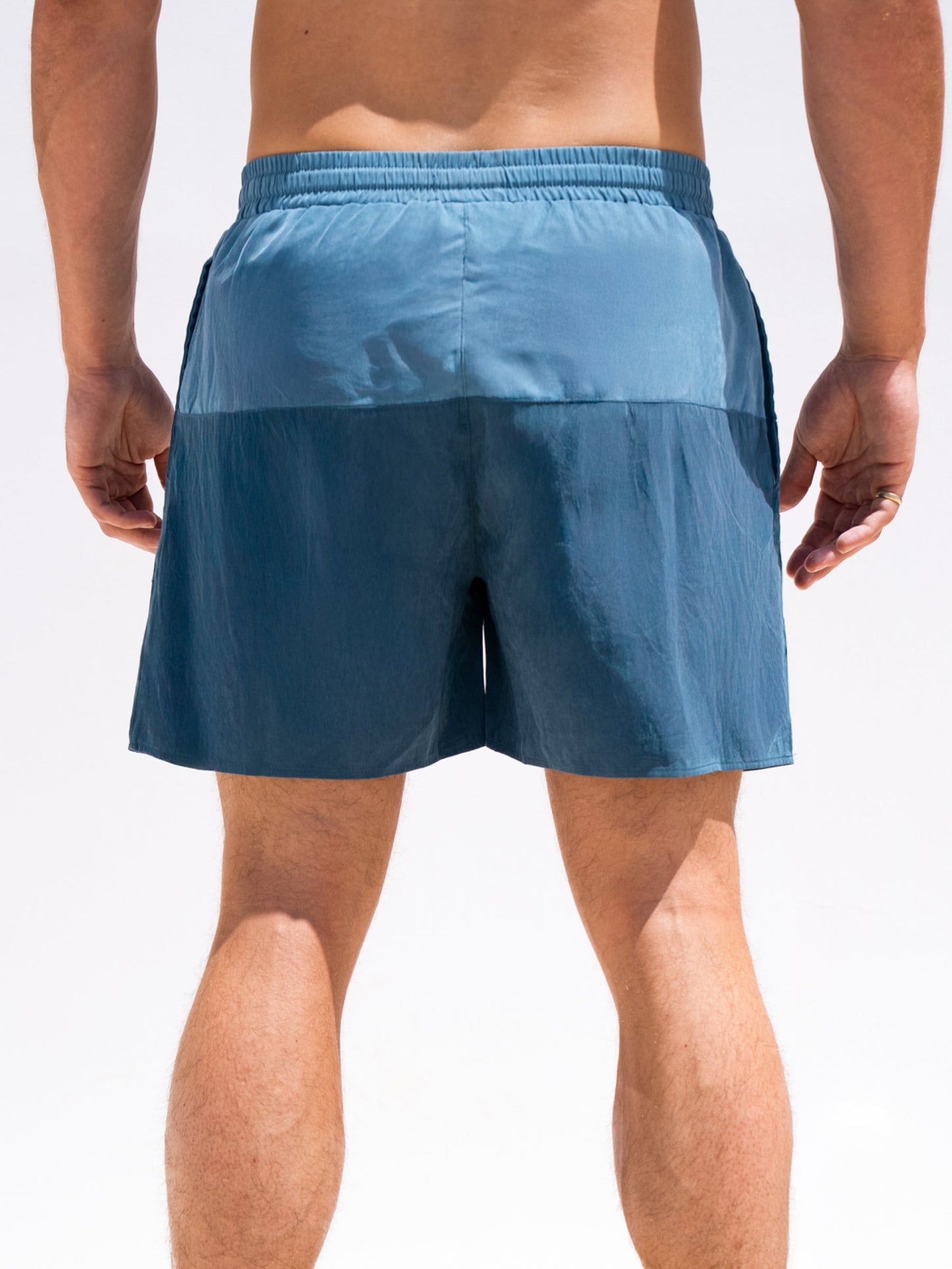 Anchor Swim Shorts - Teal Green