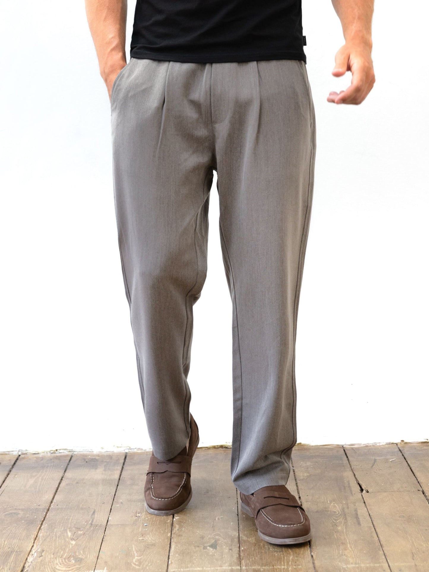 Preston Trousers - Dark Brown