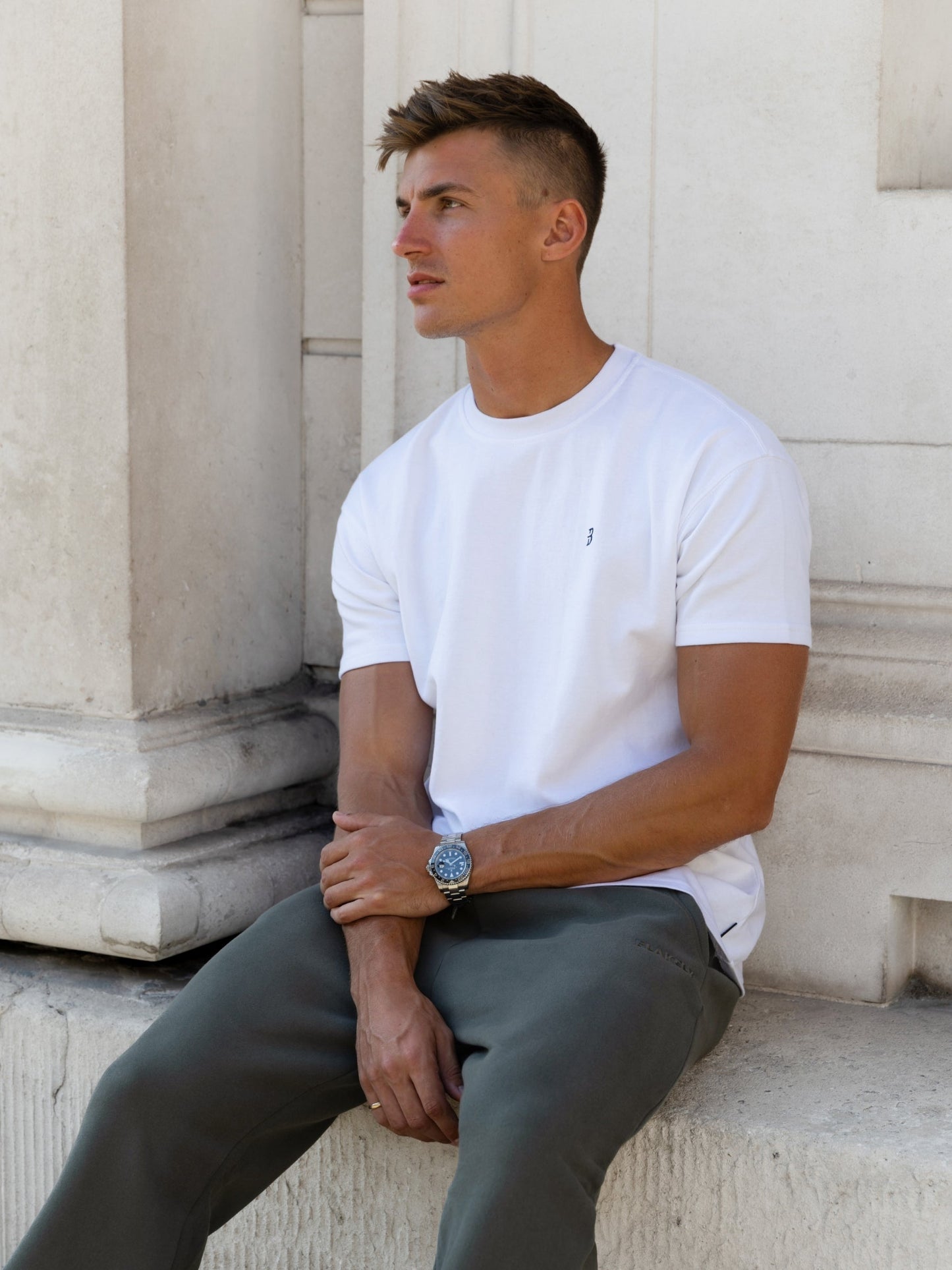 Declan Relaxed Sweatpants - Khaki Grey