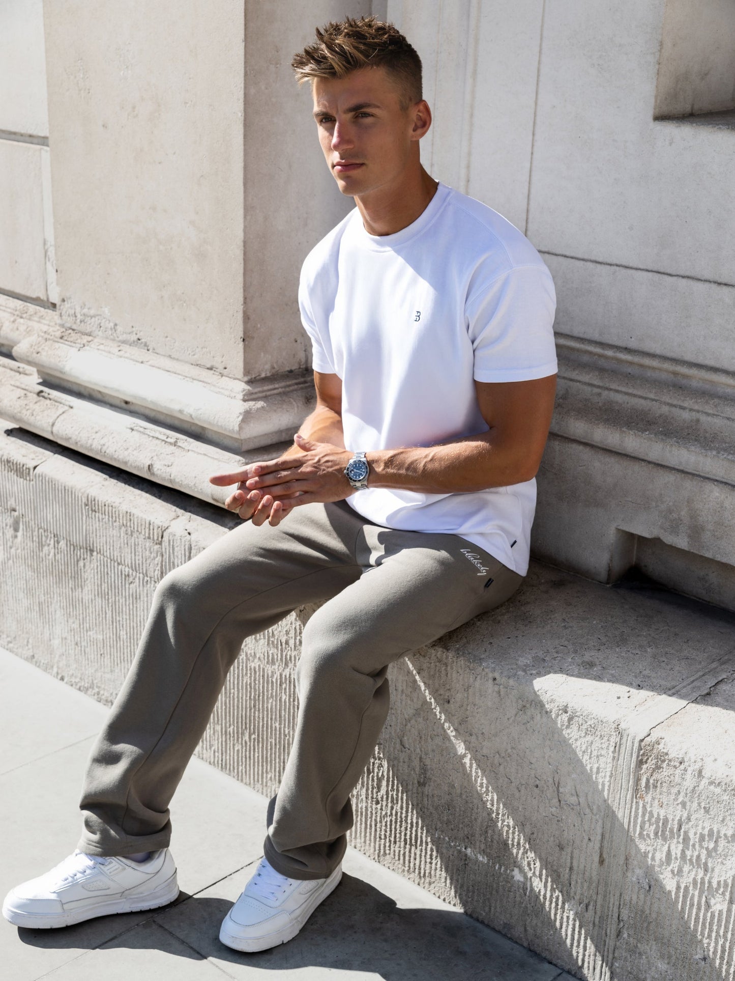 Austin Relaxed Sweatpants - Safari Green