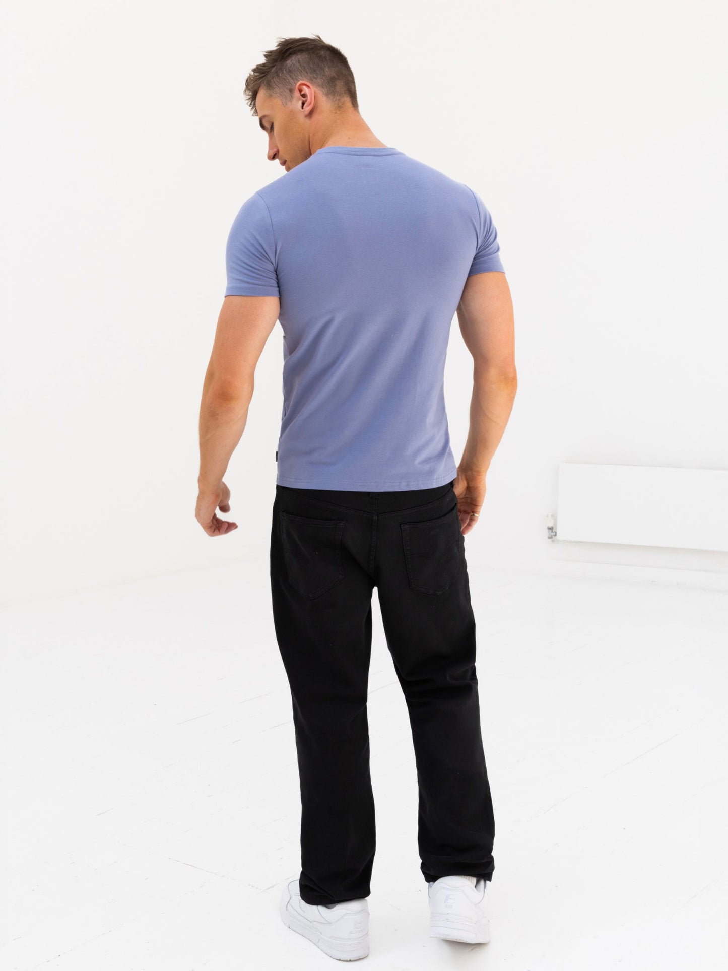 Rhode T-Shirt - Blue & White